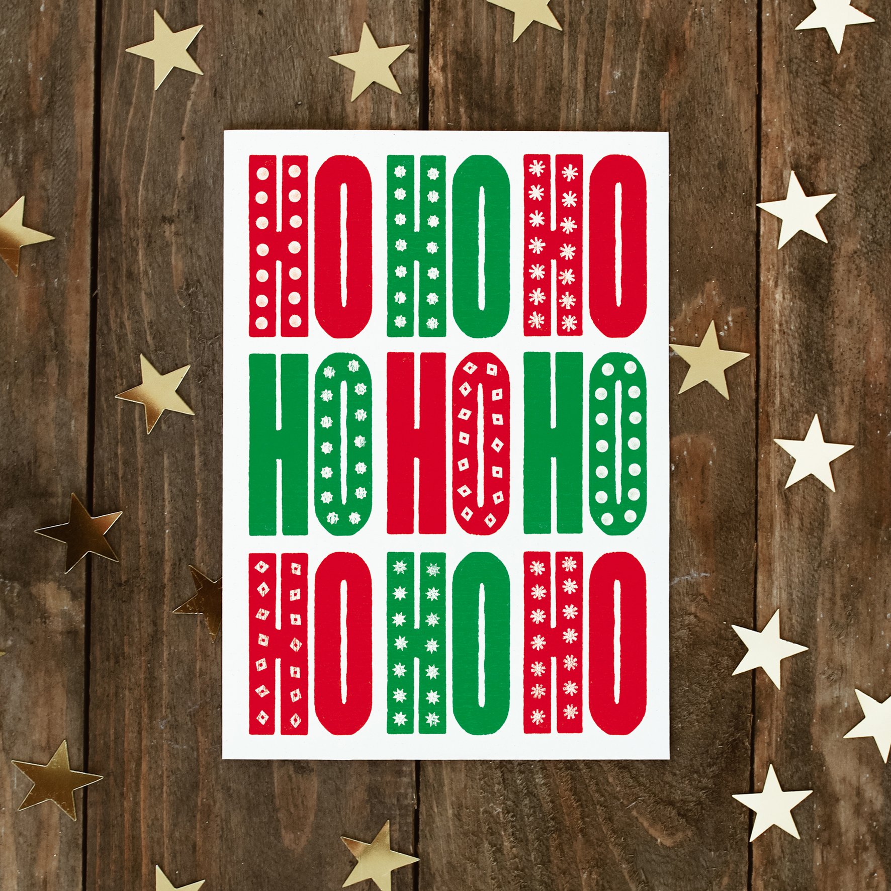 Ho Ho Ho White Christmas Card_4.jpg