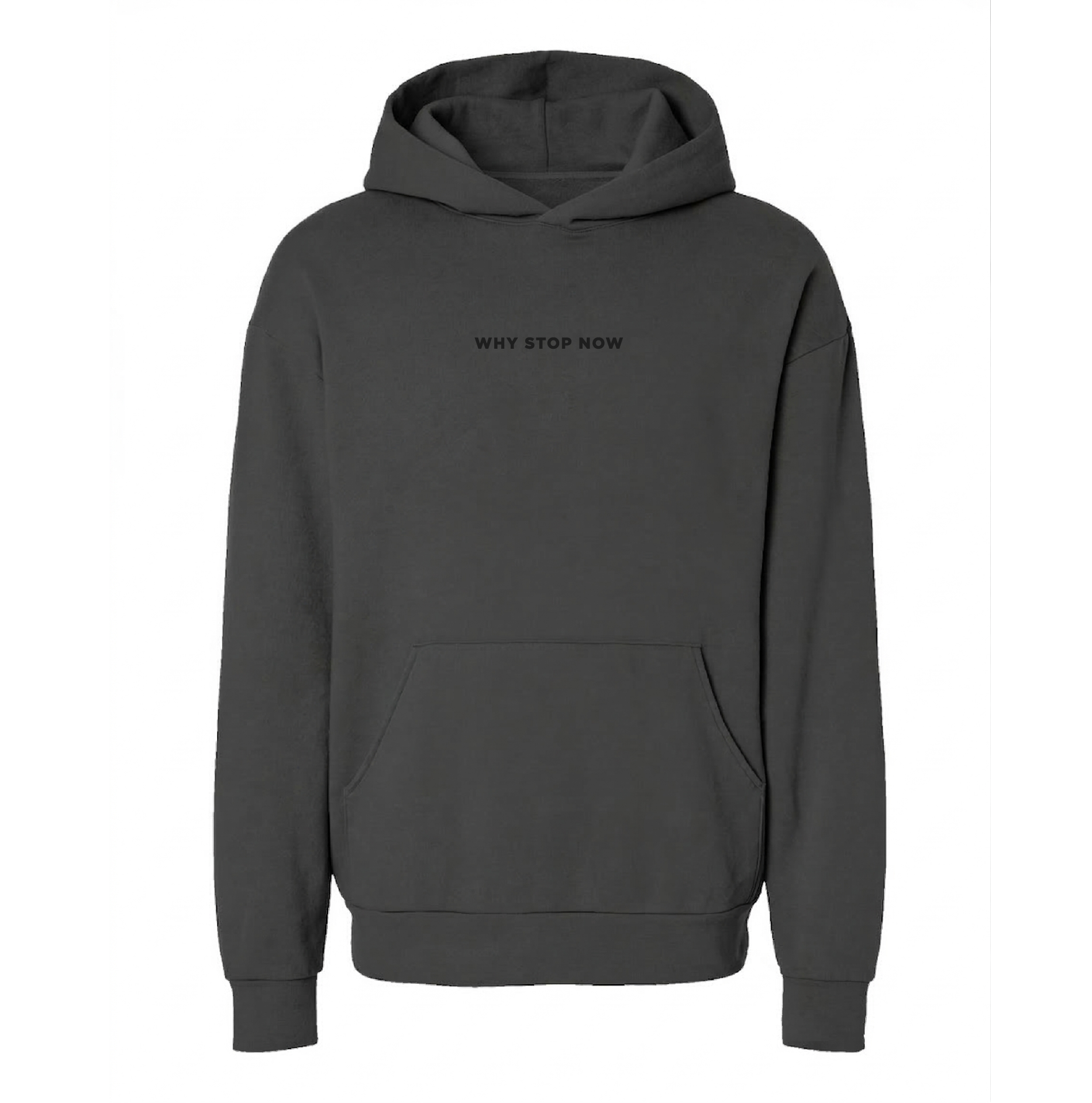 WHY STOP NOW HOODIE