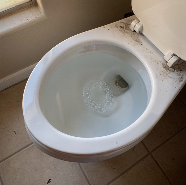washing machine draining air pushing toilet seal water