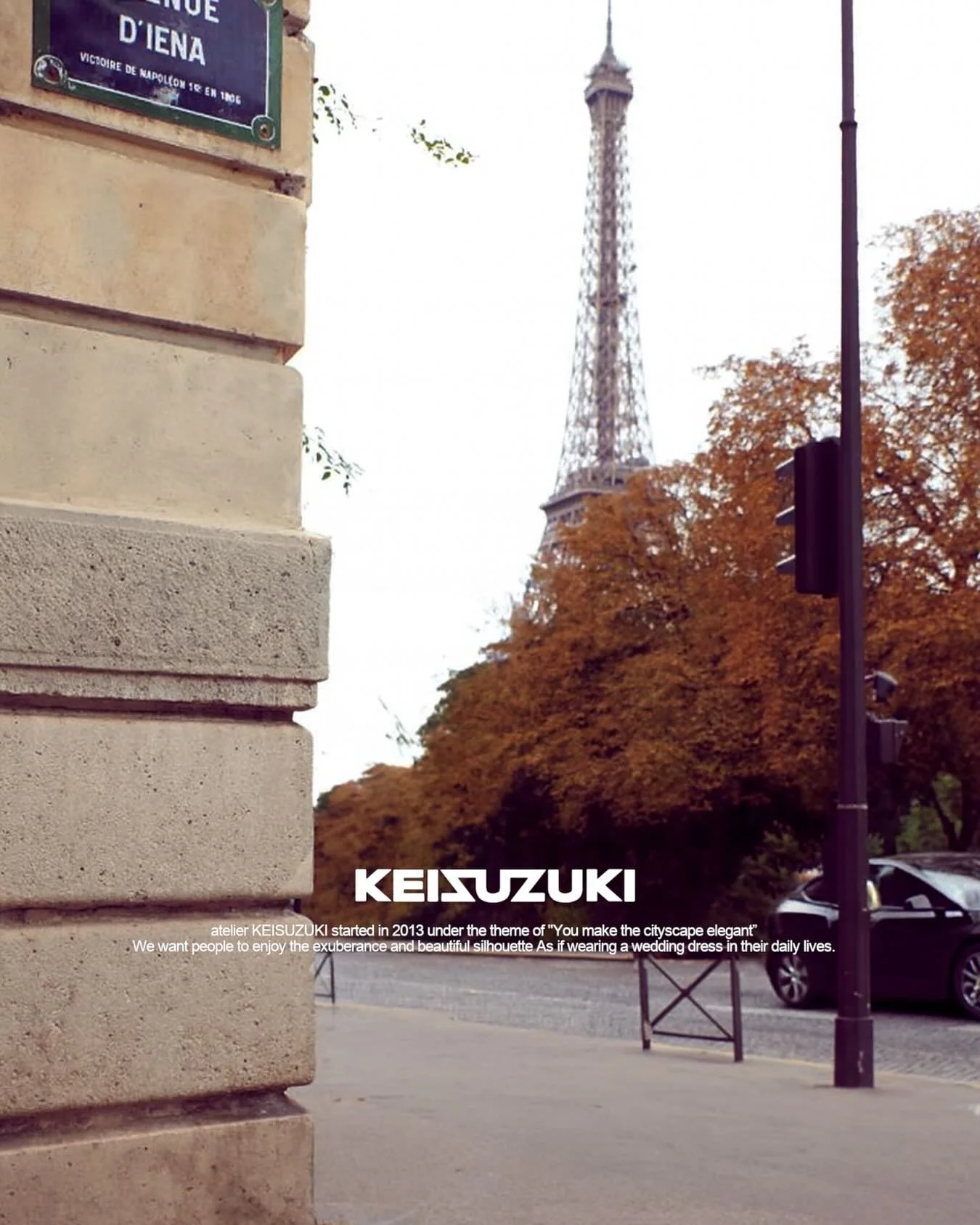 光と静けさの中で。
Paris 25AW KEISUZUKI