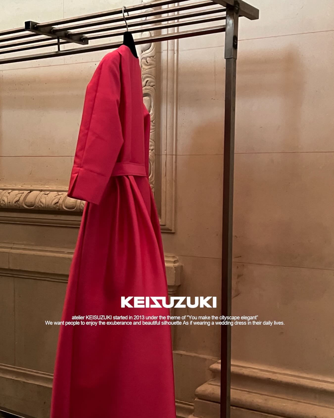 Design:UNI
Fabric:mikado
Color:neon pink