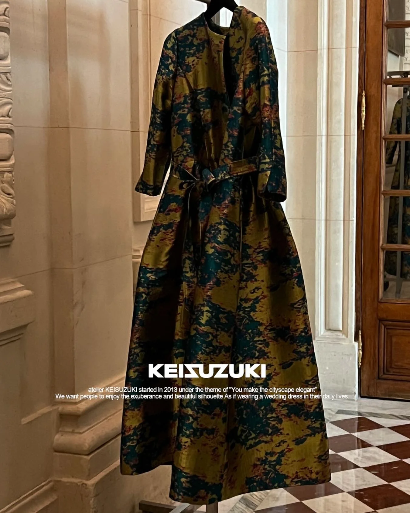 Design:UNI
Fabric:asatsuyu 
Color:multi