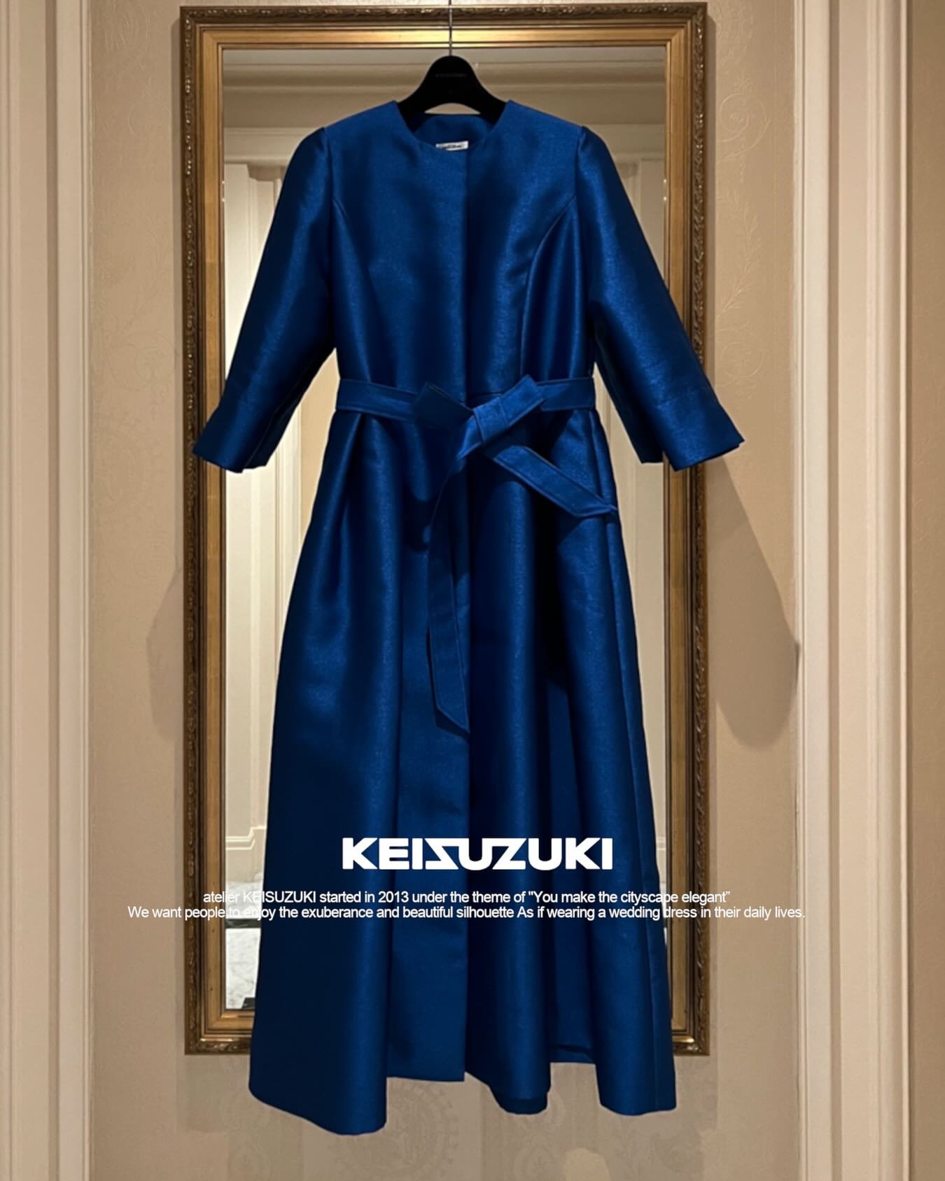 Design:UNI
Fabric:mikado
Color:royal bule