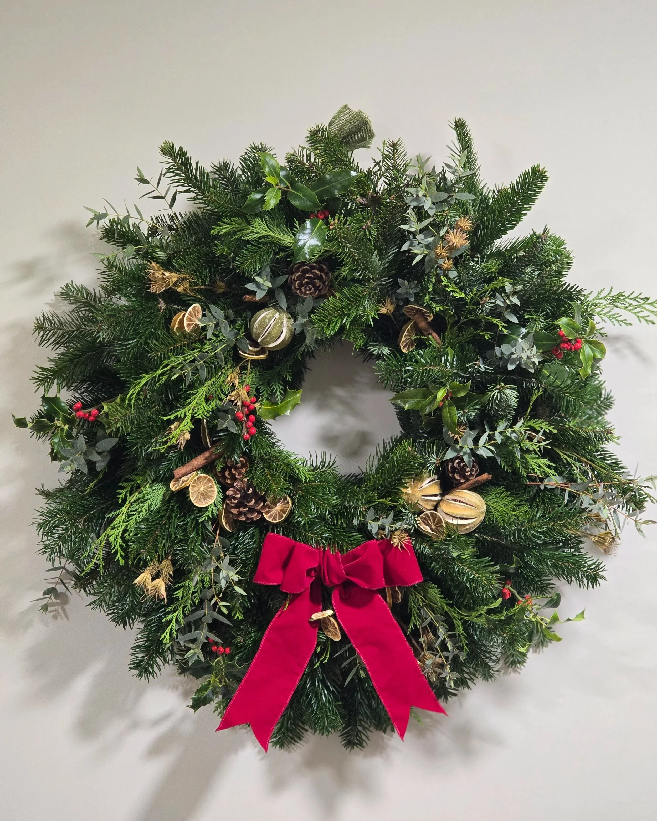 Seasonal Christmas Wreath