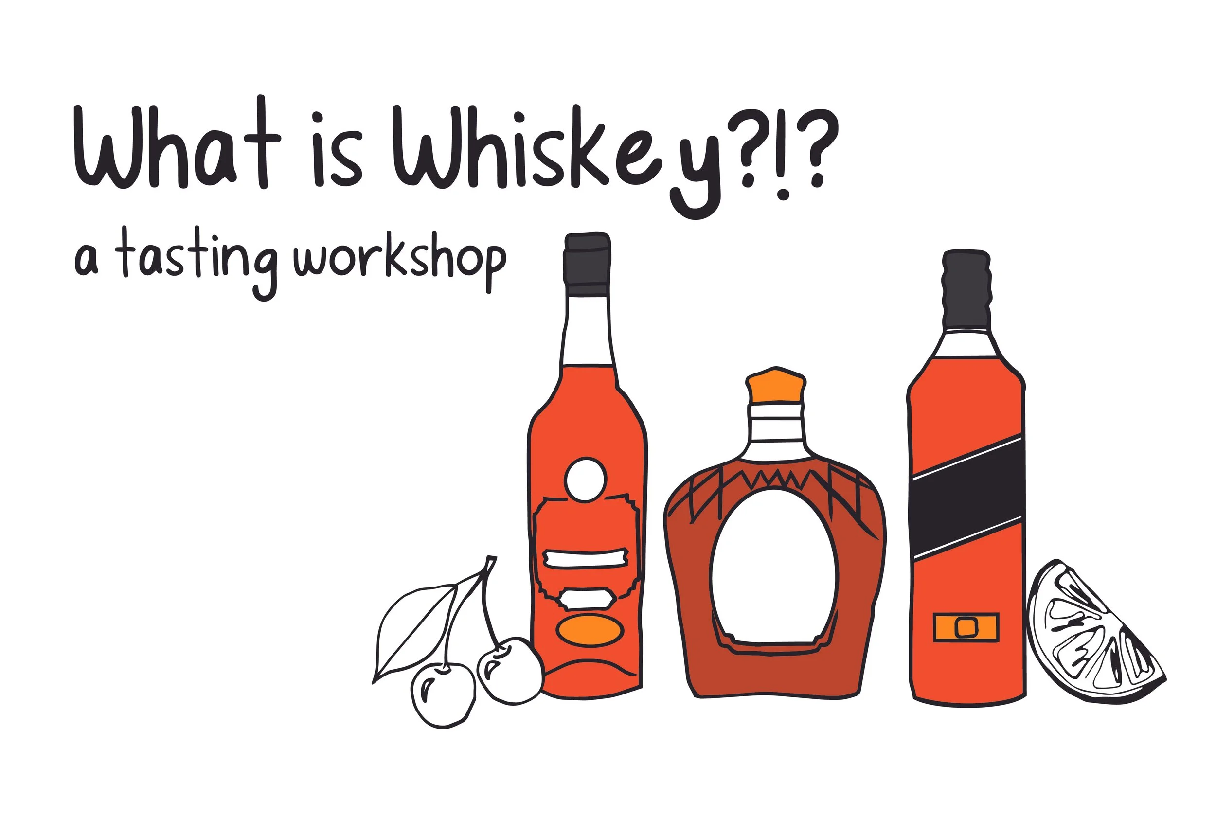 What is whiskey?!?&nbsp;A Tasting Workshop