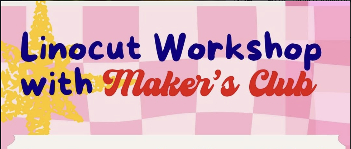 Linocut Printmaking with Makers Club