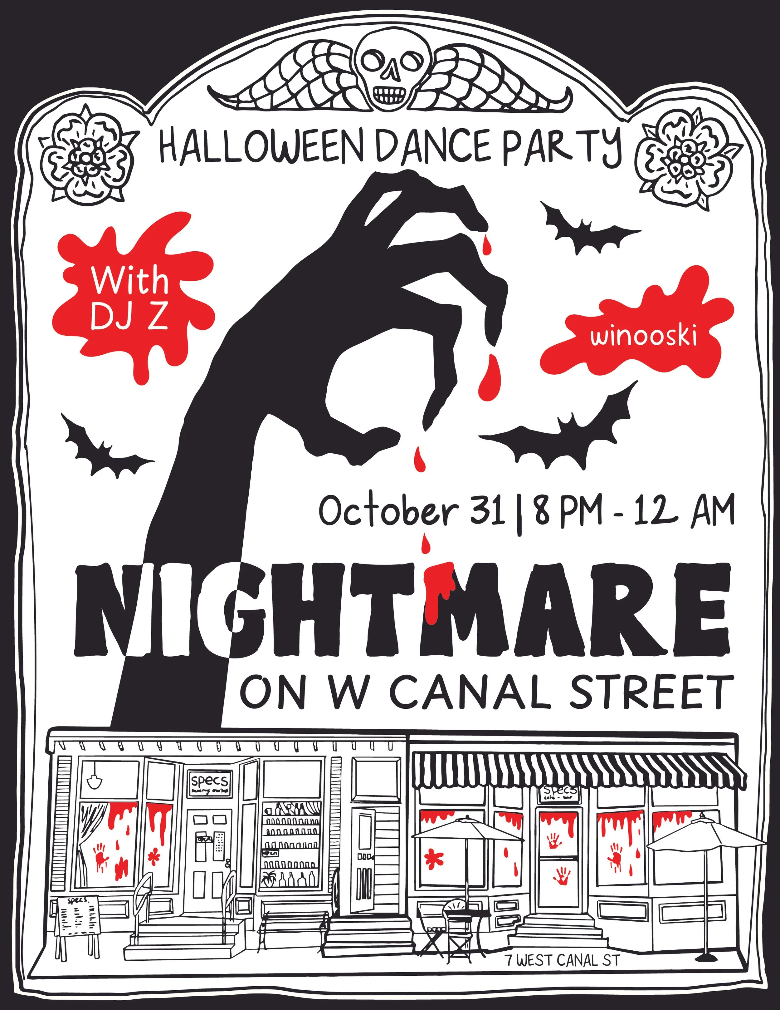 Nightmare on W Canal Street: A Halloween Dance Party