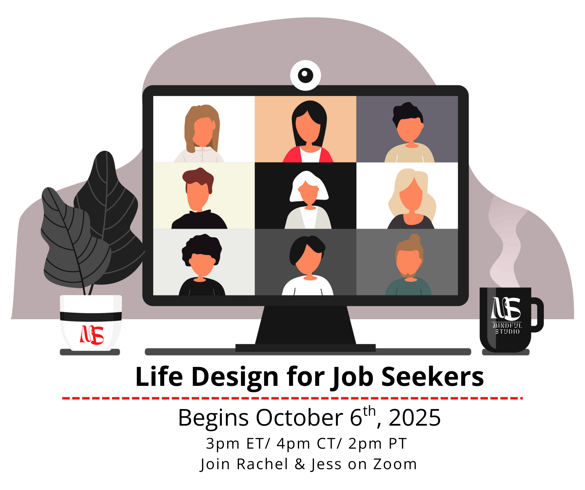 Life Design for Job Seekers: 6-Part Guided Series Bundle