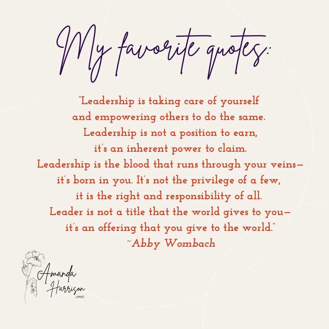 Professionally, personally, globally&hellip; I&rsquo;ve been thinking about what it means to be a leader. The power in leading, and also the bravery in allowing to be lead. For as long as I can remember I&rsquo;ve been most comfortable as a leader, a