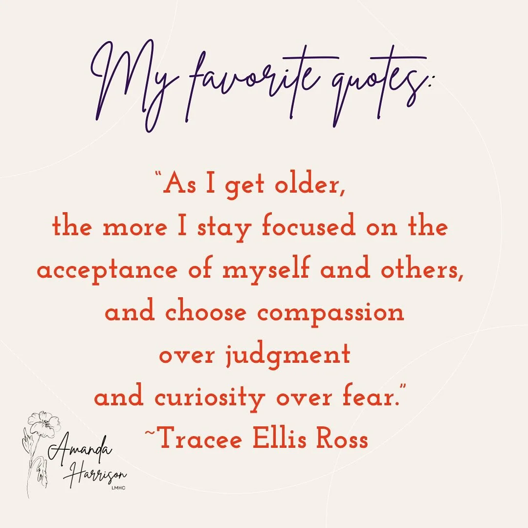 How gorgeous is this quote from Tracee Ellis Ross? When I was younger, I remember being so afraid of being old. As I age, I feel more and more blessed to be able to get older. We don&rsquo;t all get that chance. So I try to settle into these concepts