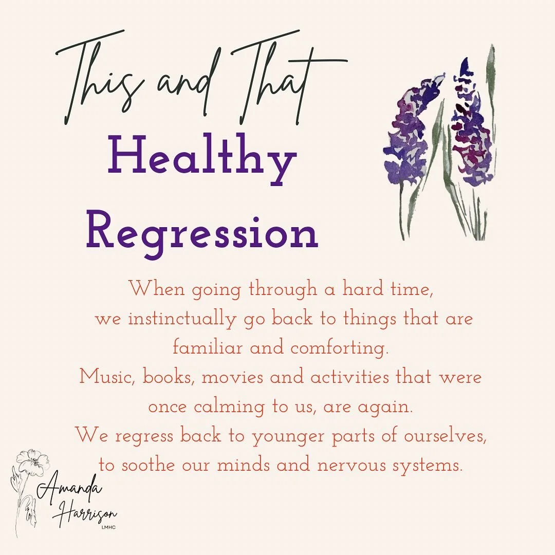 Have you ever noticed that when you are going through something challenging, you start listening to music you listened to when you were younger? Re-reading a book you&rsquo;ve already know the ending to? Starting over a series that you&rsquo;ve watch