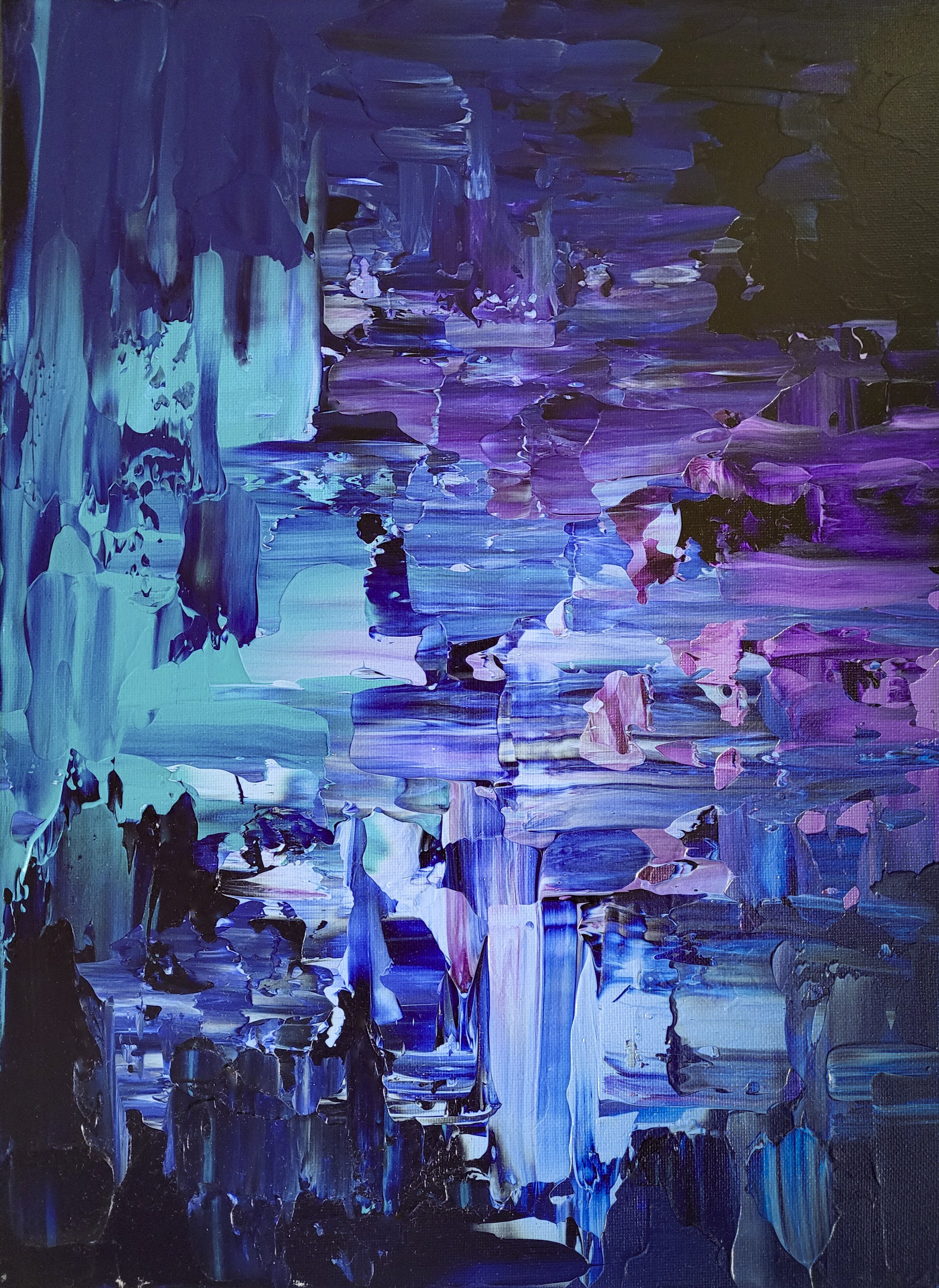 Blue Nights 1 Original Artwork