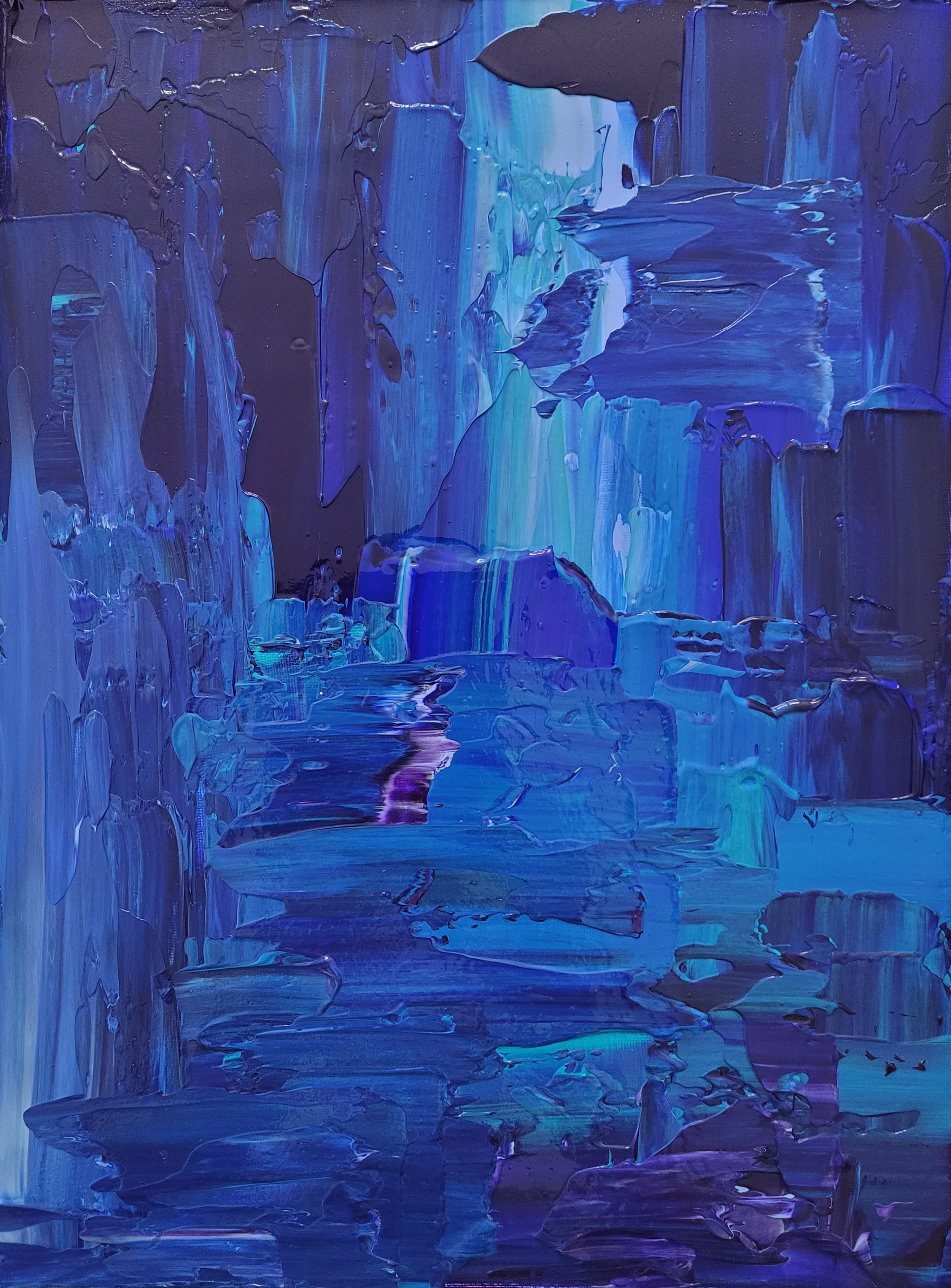 Blue Nights 2 Original Artwork