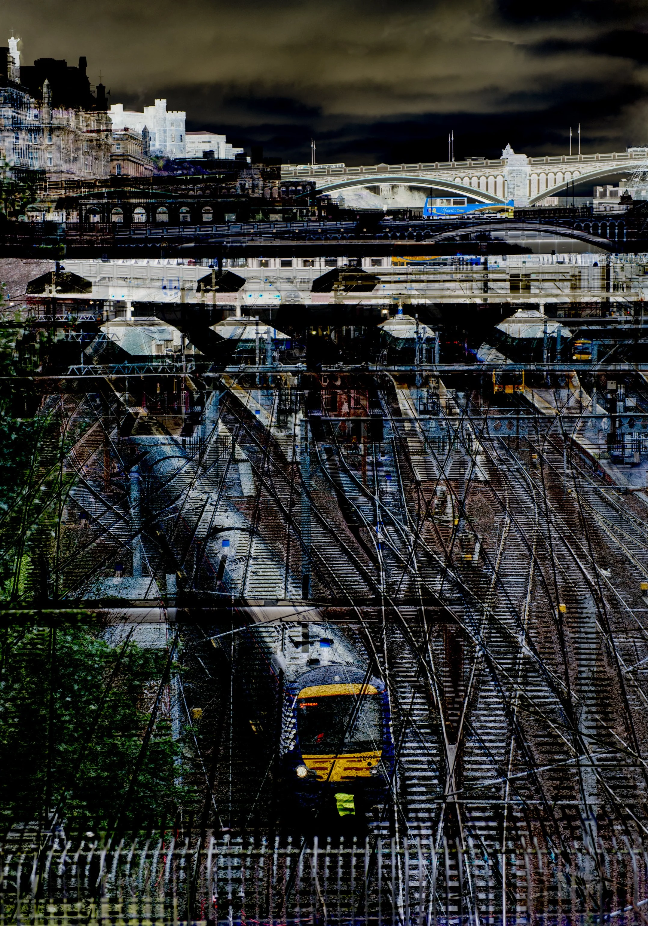 A blended photographic image 