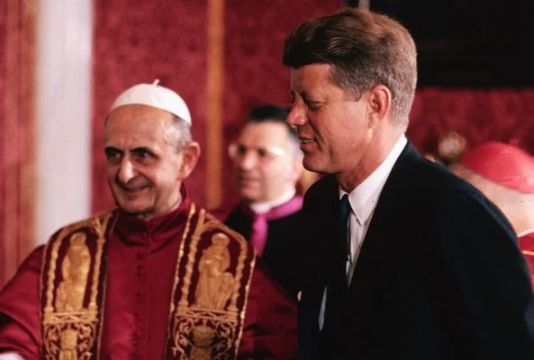 When JFK (35) met Pope Paul VI (262) 