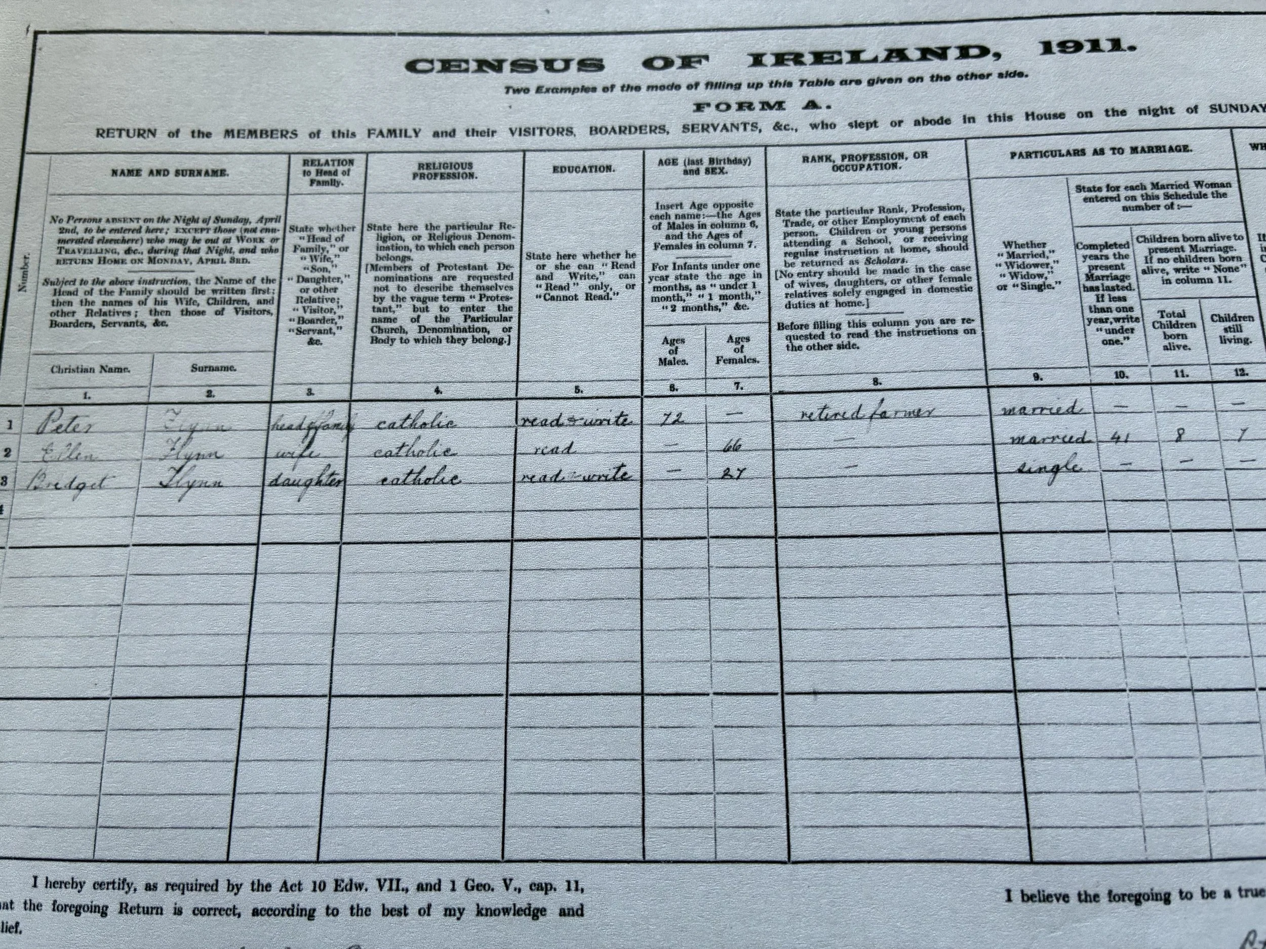 Ireland considers the way they were. The Irish diaspora too.