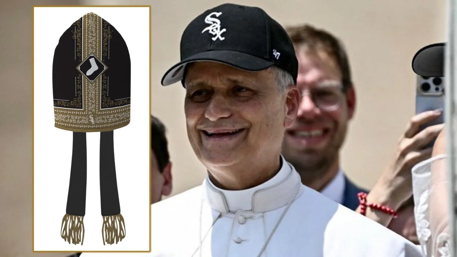 “The Pope hats are going bonkers”