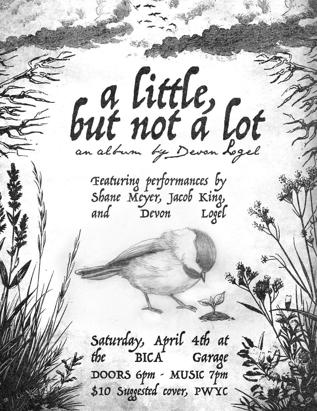 Devon Logel Album Release with Shane Meyer, & Jacob King