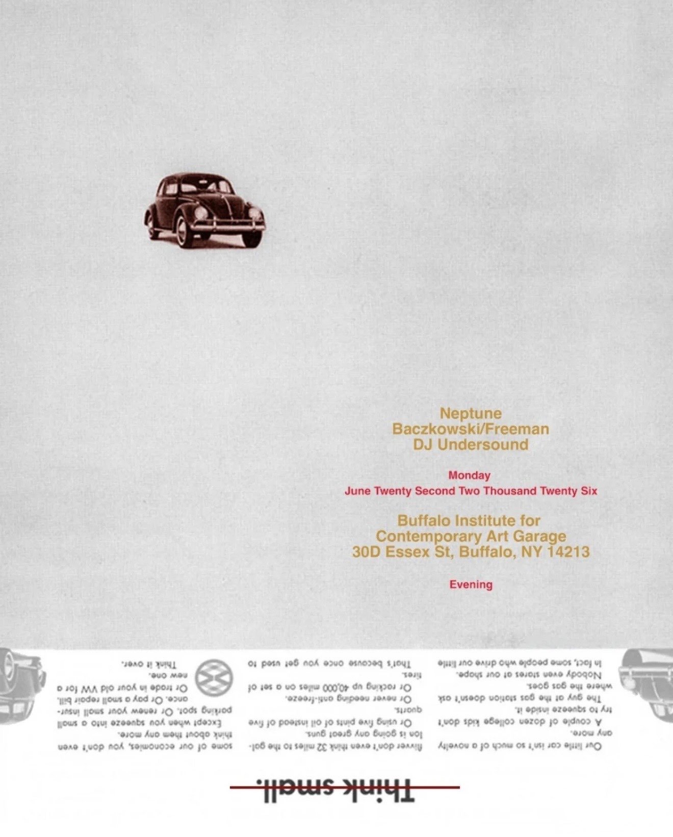 Neptune, Baczkowski/Freeman, DJ Undersound