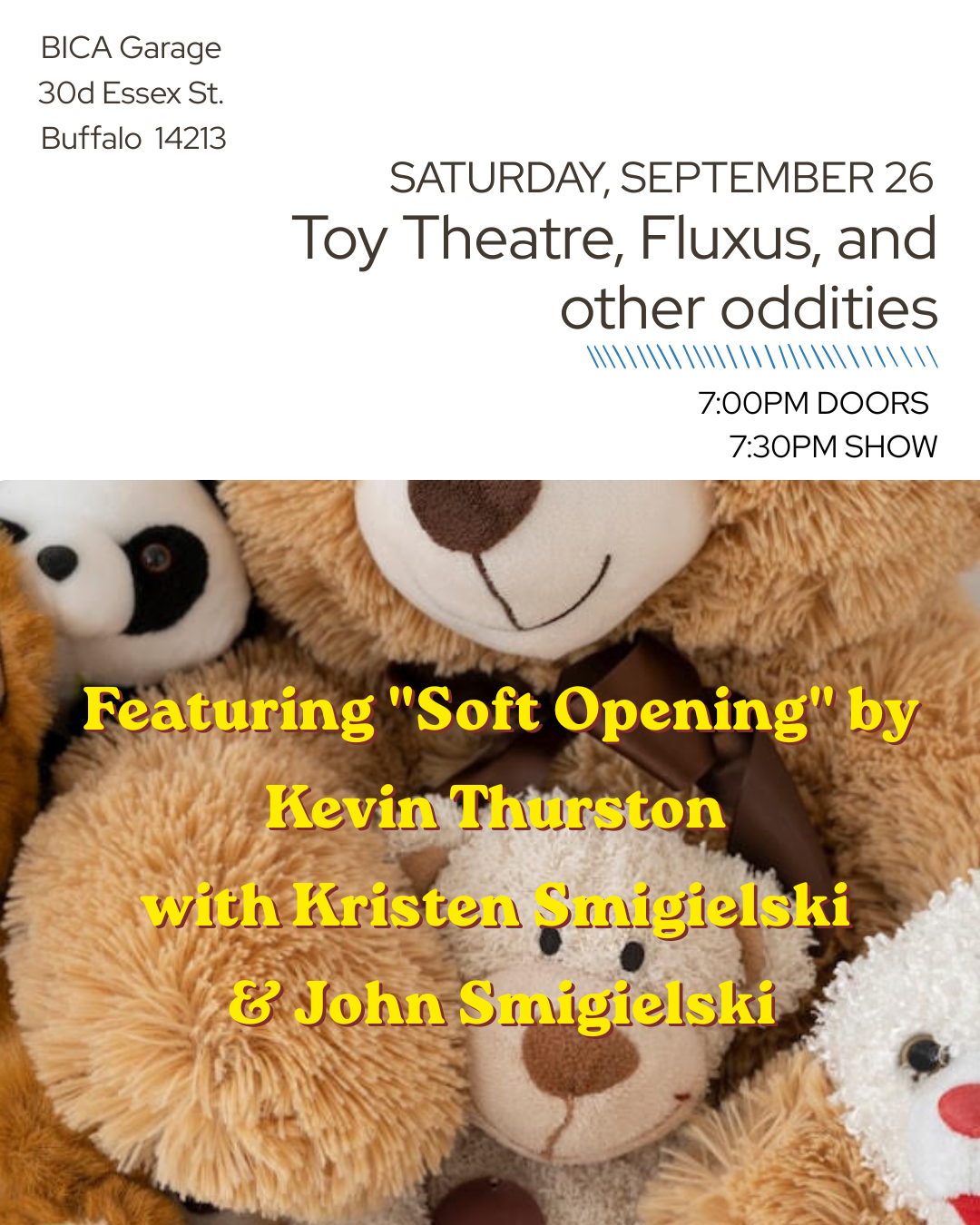 Toy Theatre, Fluxus, and other oddities