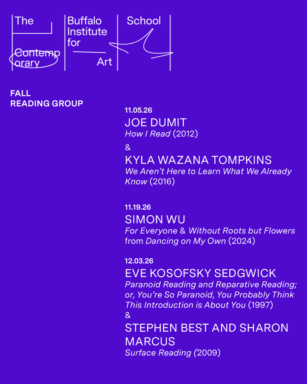 BICA School Reading Group: Simon Wu