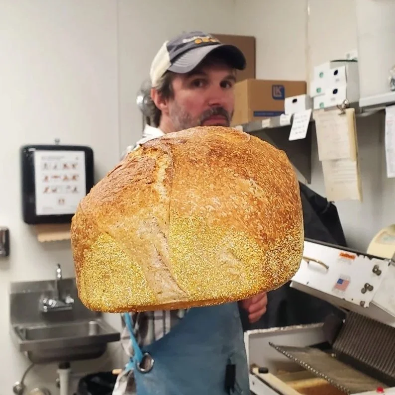 Inside the bakery