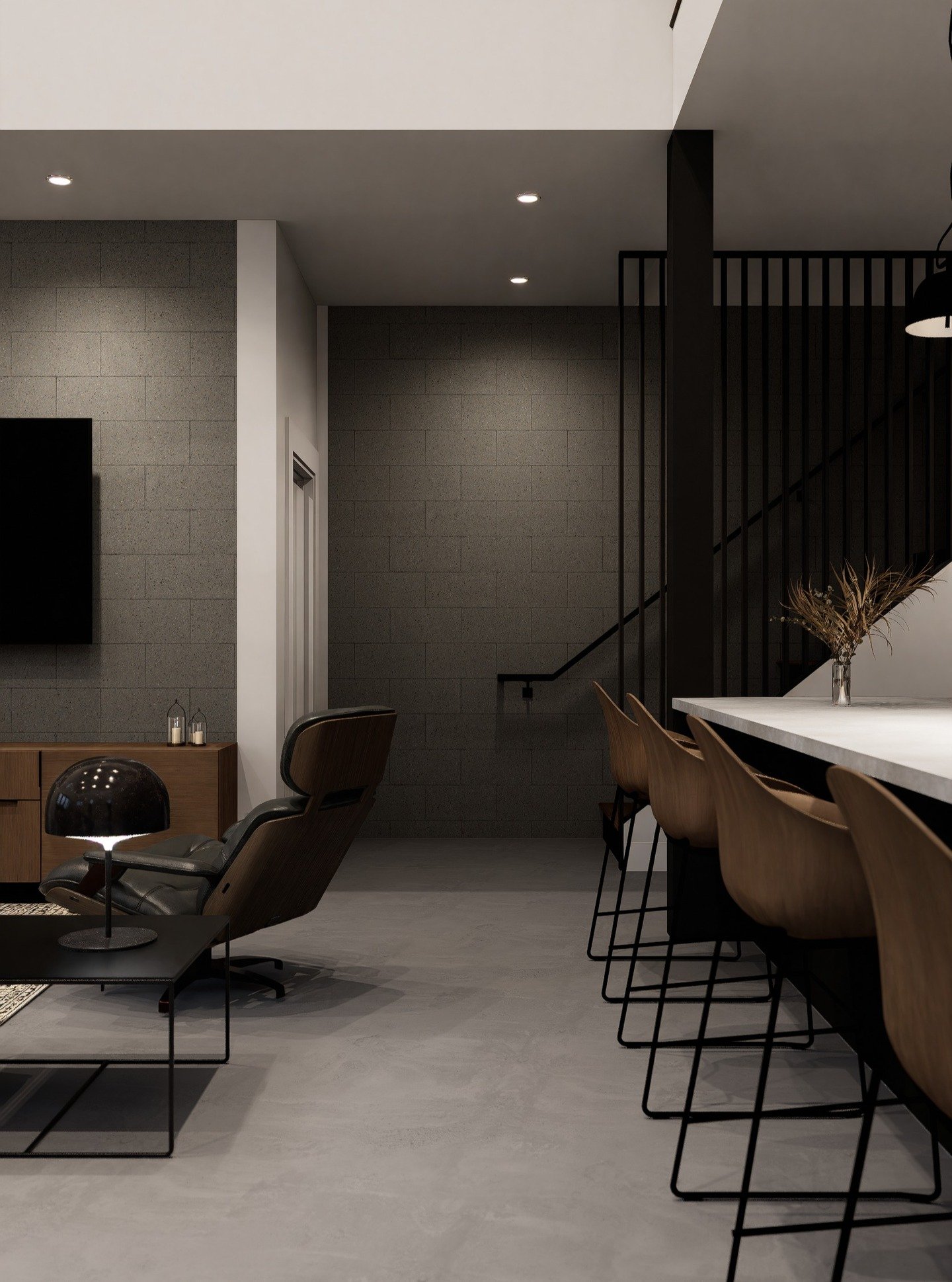 Entrees 3.0 - Living room stair detail

#architecture #design #interiordesign #interior #homedecor #architect #home #architecturelovers #construction #homedesign #building #archilovers #interiors #luxury #decor #interiordesigner #architecturedesign #