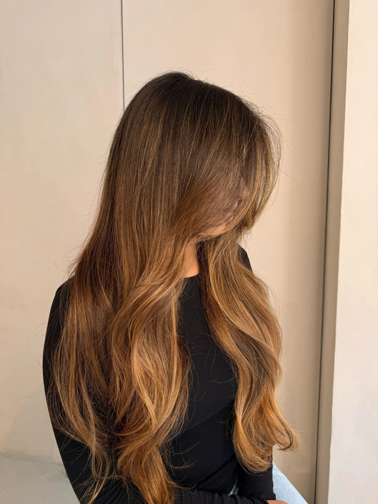 From flat to full-on glow. 
We are obsessed with this transition! We focused on smoothing the texture and adding sun-kissed depth to create a look that&rsquo;s as healthy as it is beautiful.
➡️ Swipe to see the &ldquo;before&rdquo; struggle.

#hairtr