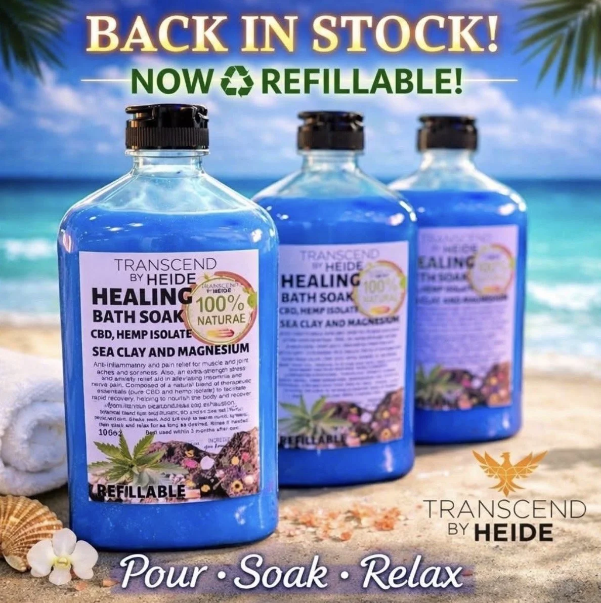 Magnesium & Sea Clay Healing Bath Soak