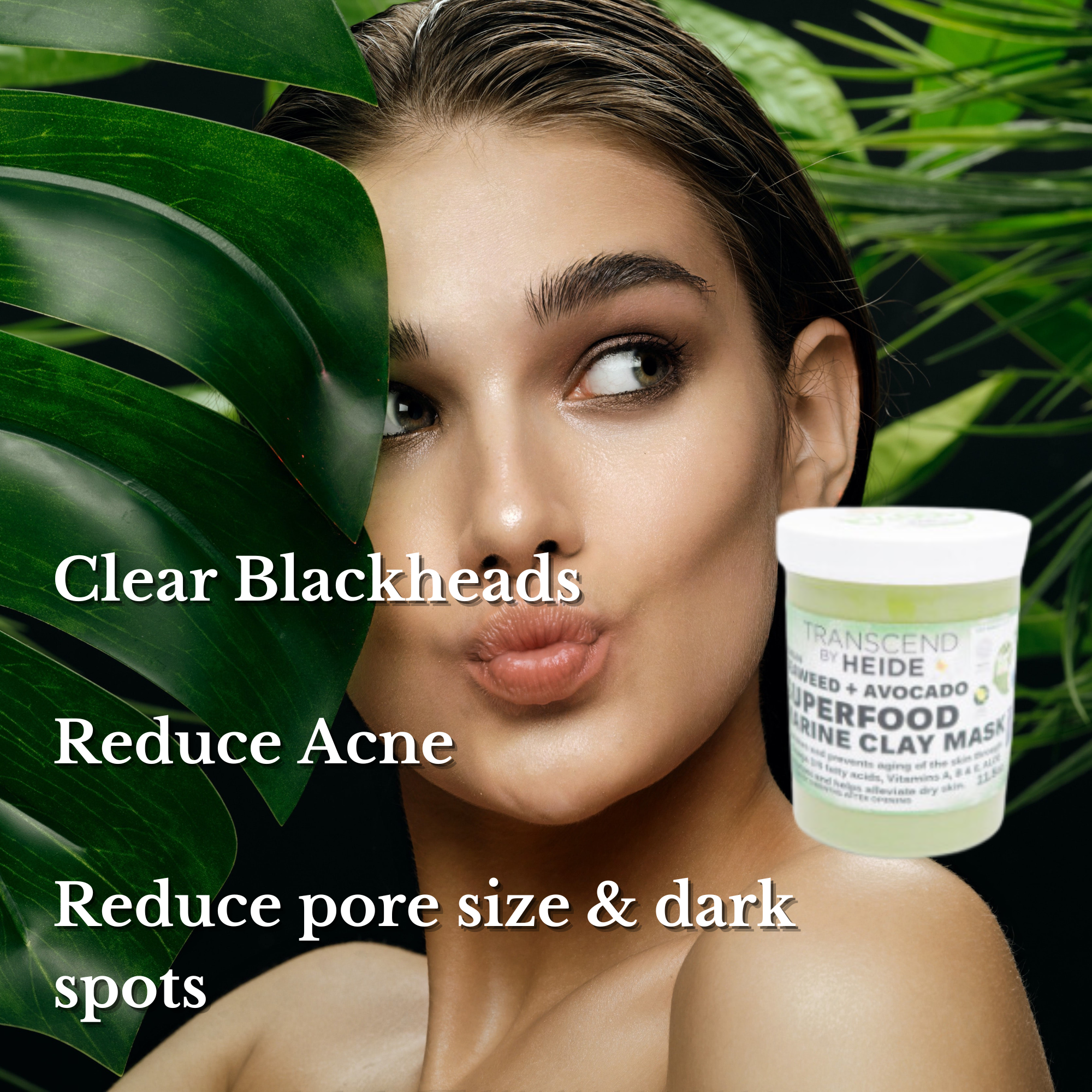 4 Piece Complete Superfood Facial Mask Collection — Transcend by Heide