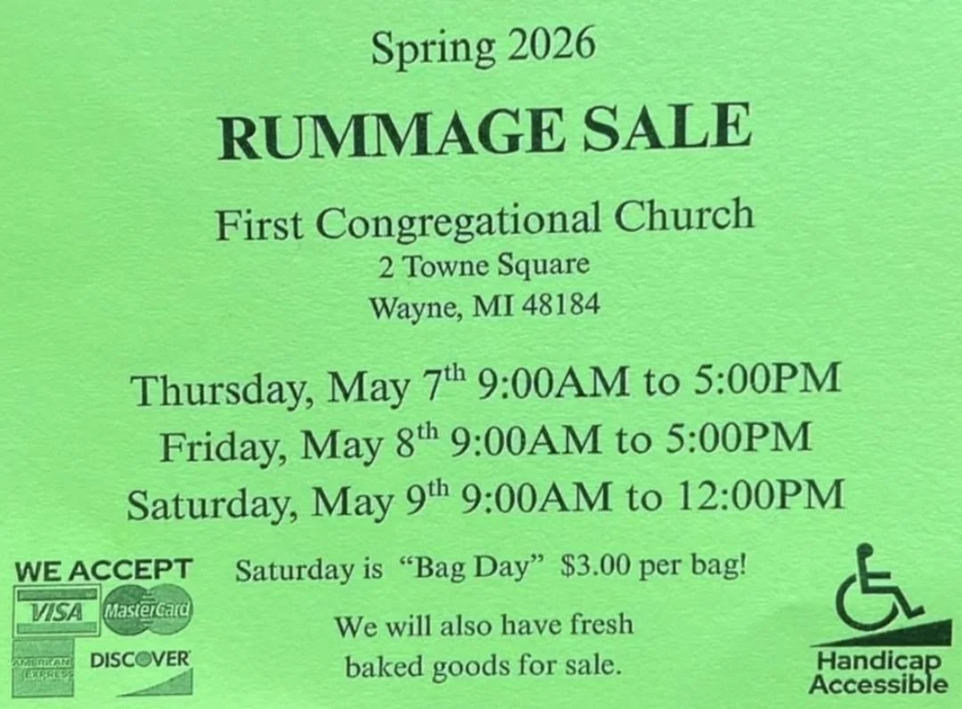 Spring Rummage Sale, Final Day