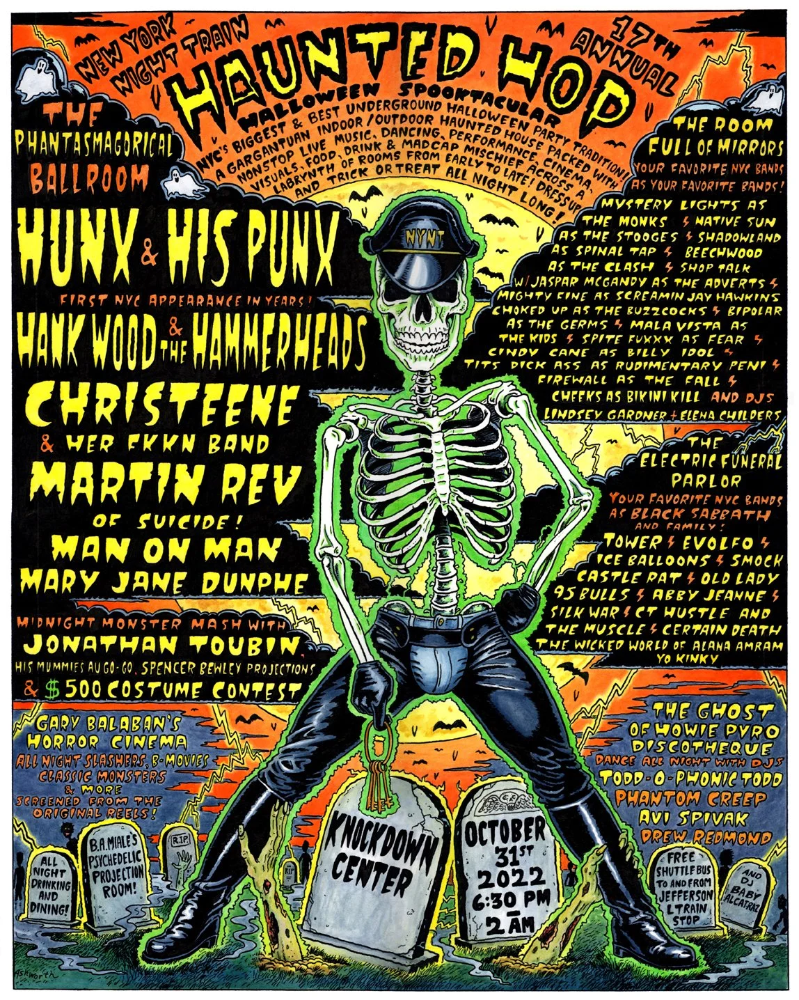 NYNT 17th Annual Haunted Hop. Halloween 2022.
