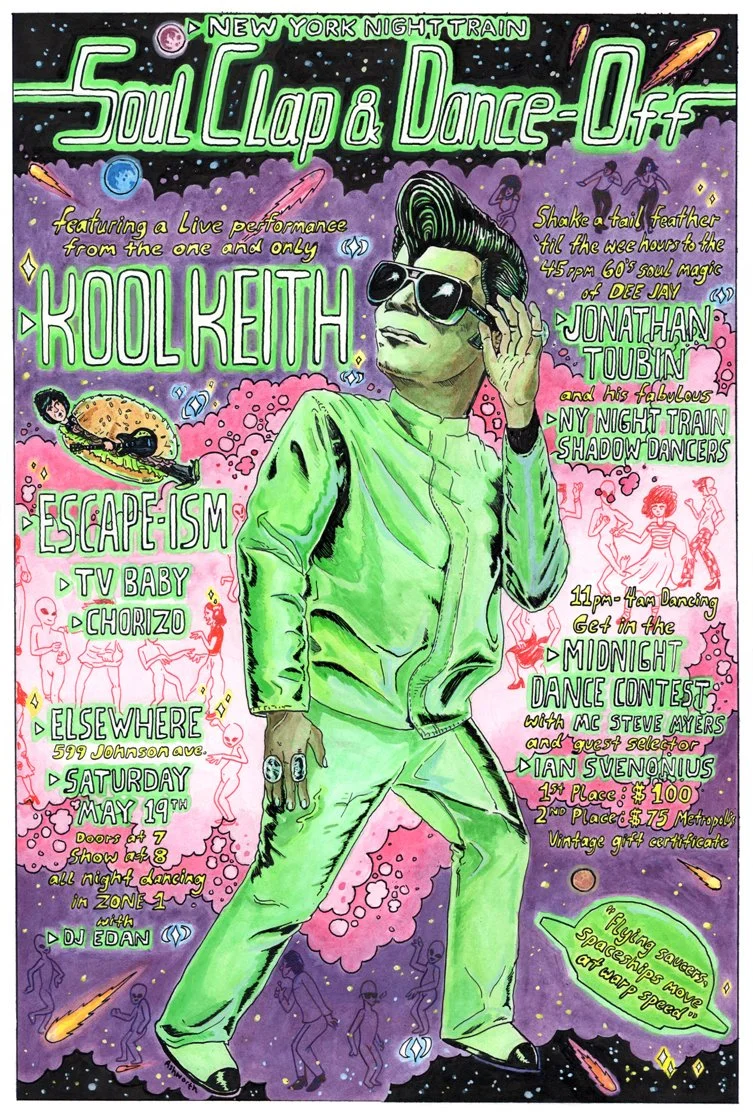 Soul Clap & Dance-Off featuring live Kool Keith. May 2018.