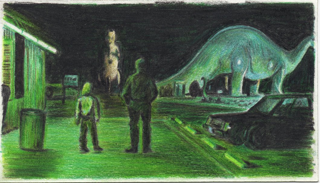 Drawing the Things I Want To: Paris, Texas