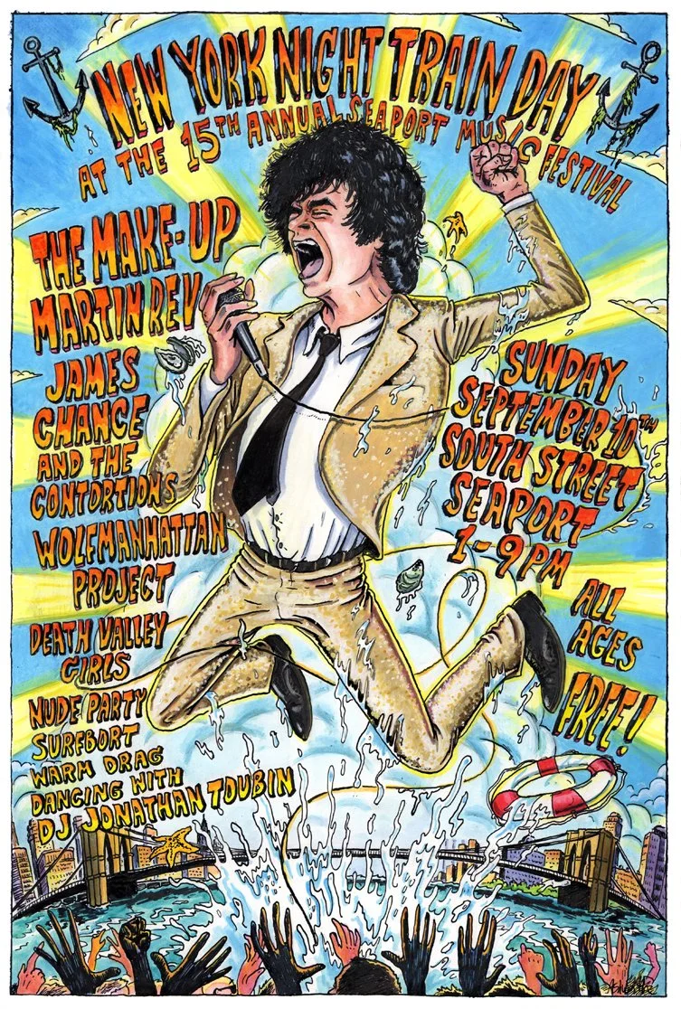NYNT DAY at the 15th Annual Seaport Music Festival featuring live The Make-Up. September 2017.