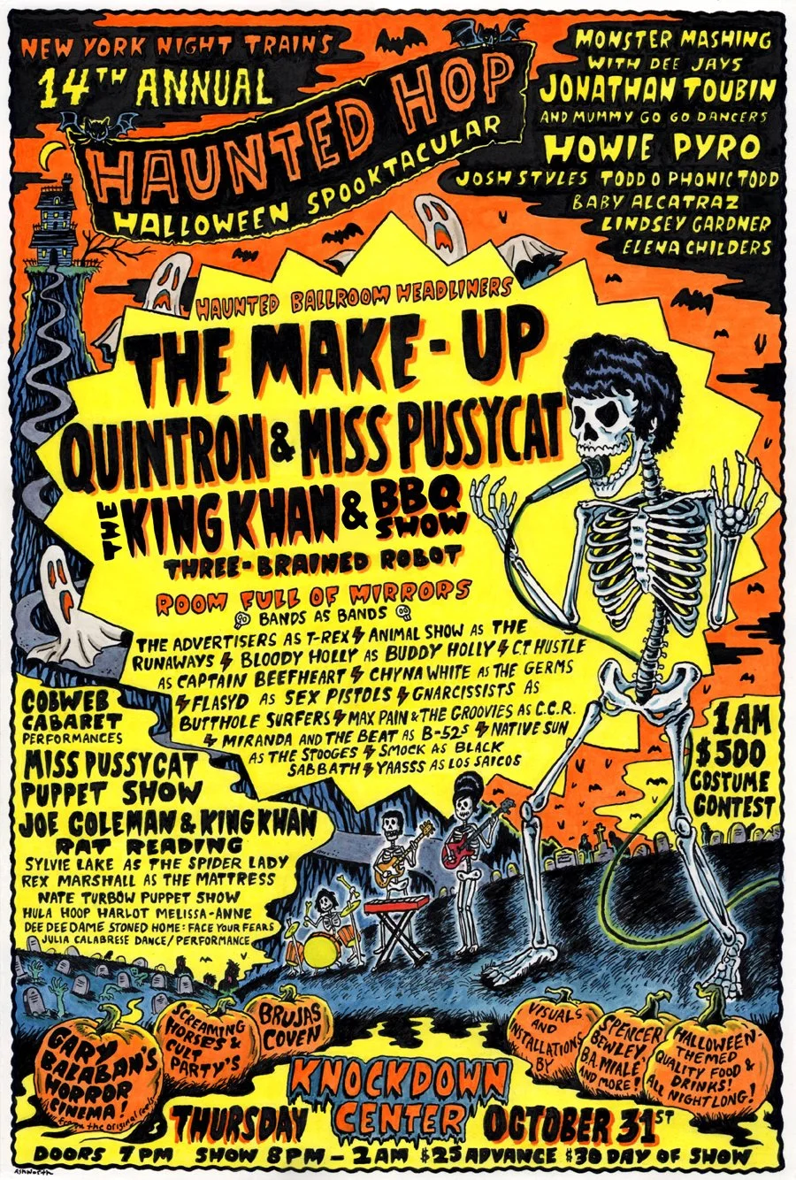 NYNT 14th Annual Haunted Hop featuring live The Make-Up. Halloween 2019.