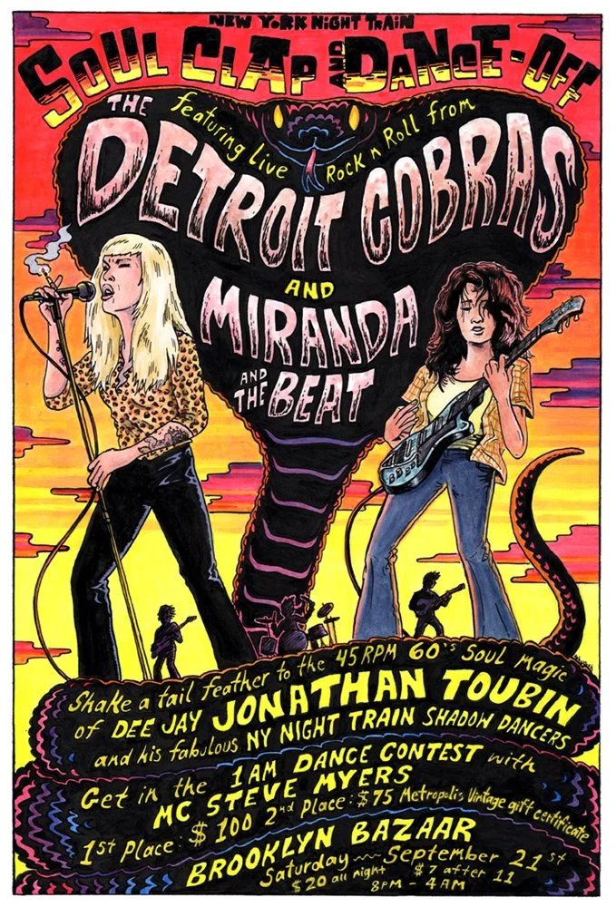 Soul Clap & Dance-Off featuring live The Detroit Cobras. September 2019.