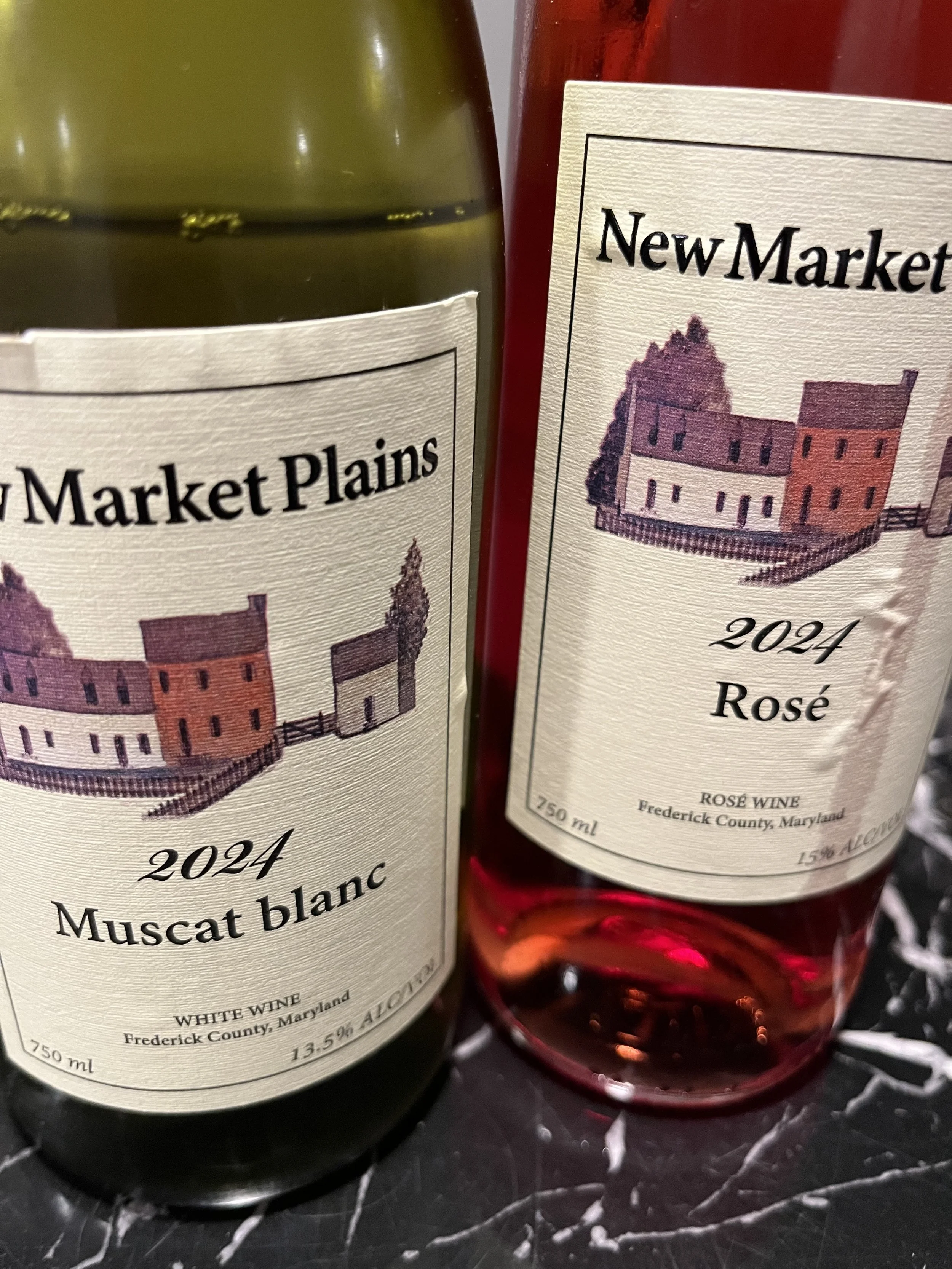 New Market Plains: 2024 Muscat Blanc &amp; Rose