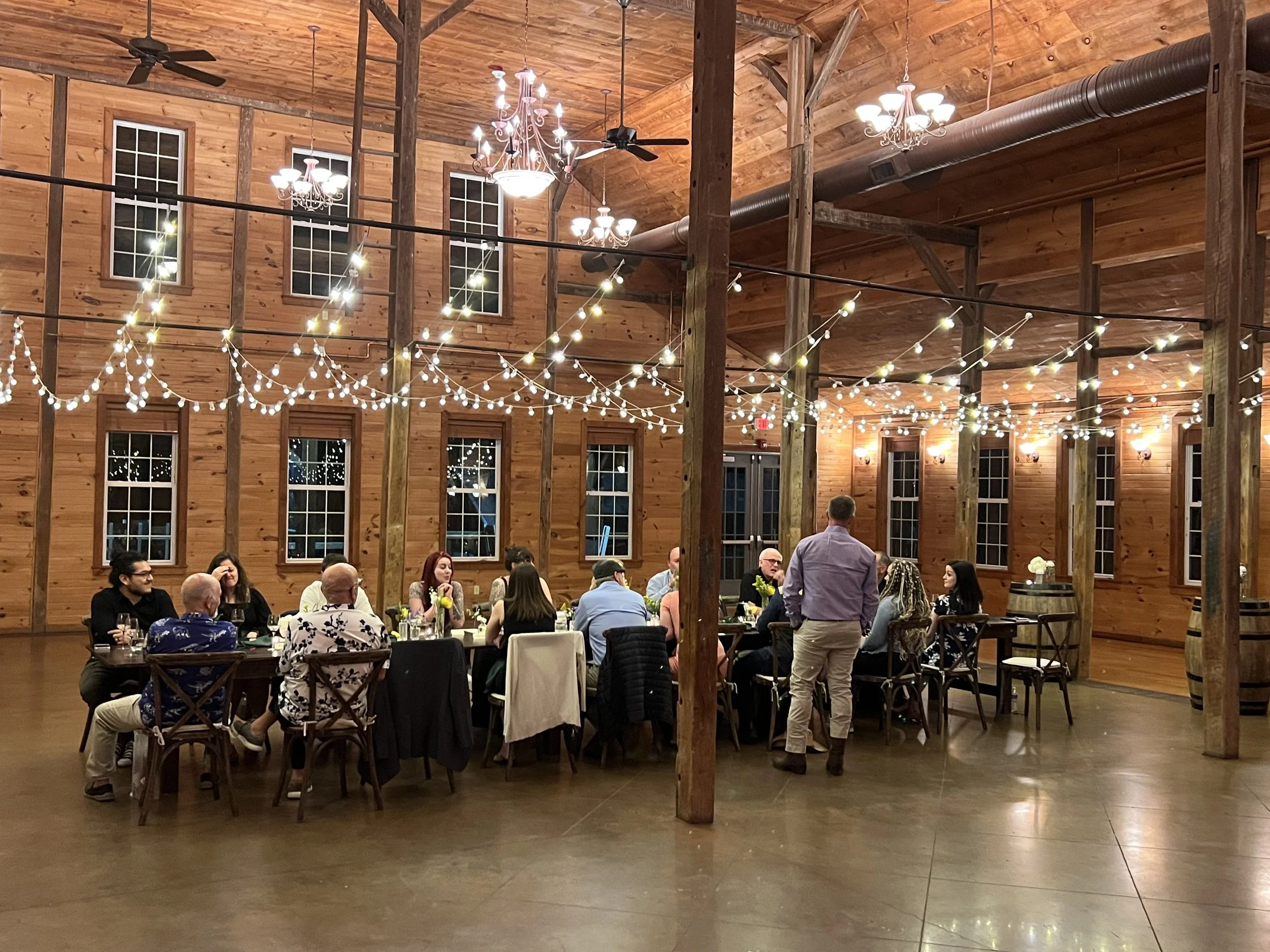 A Night in Abisso Hall:          Inside Linganore’s Winemaker’s Dinner