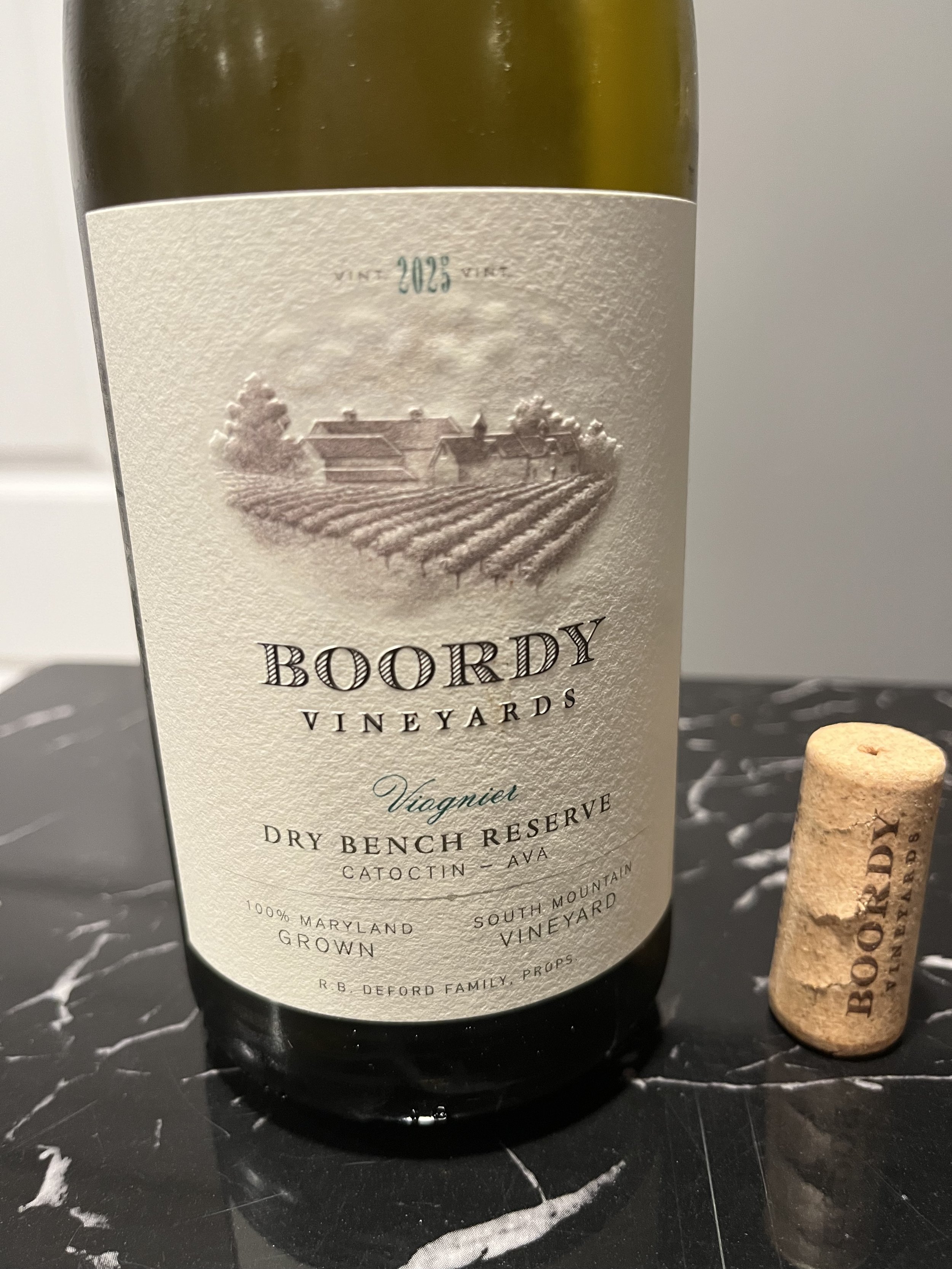 Boordy Vineyards: 2025 Viognier