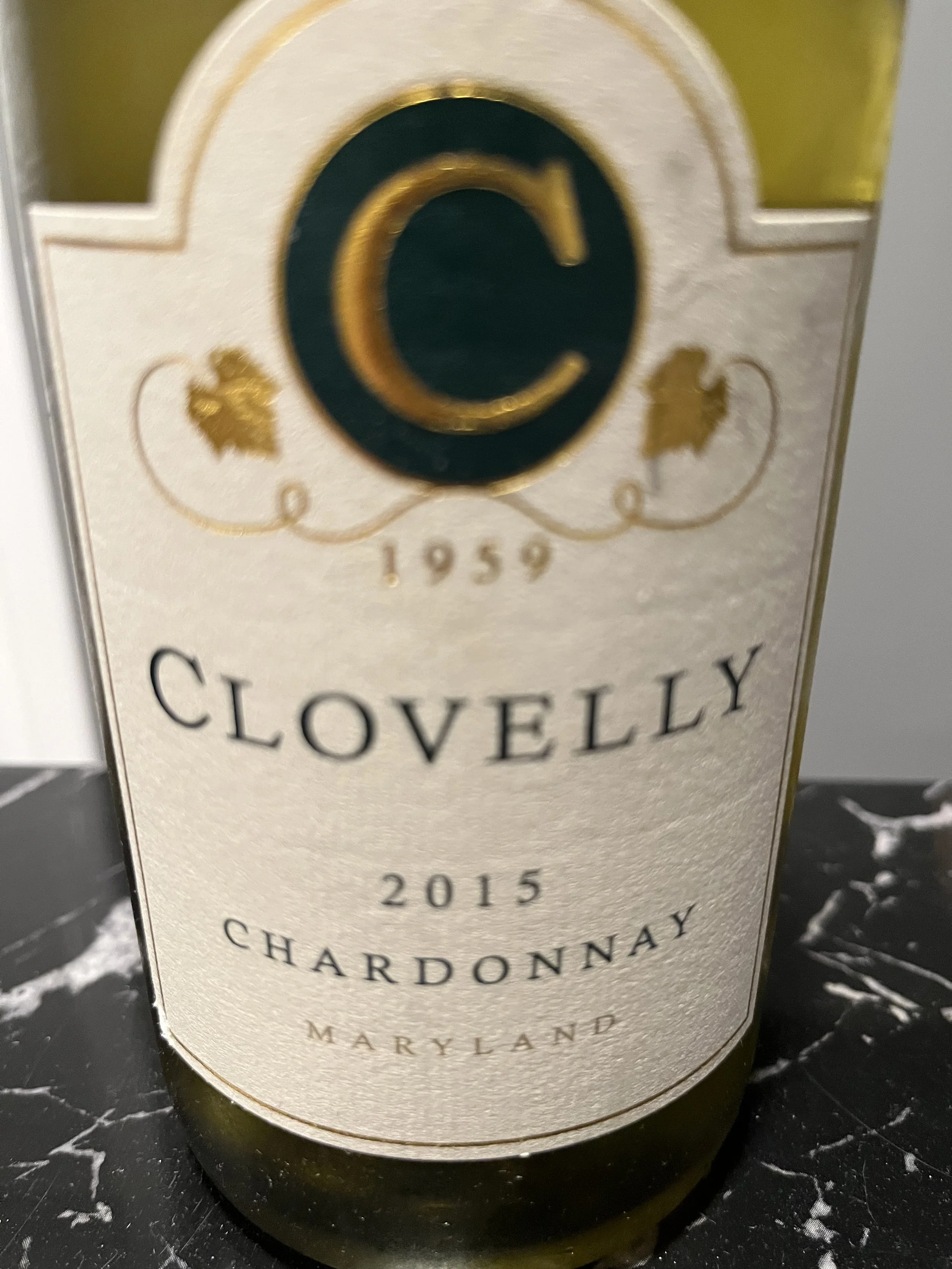 Clovelly Vineyard: 2015 Chardonnay