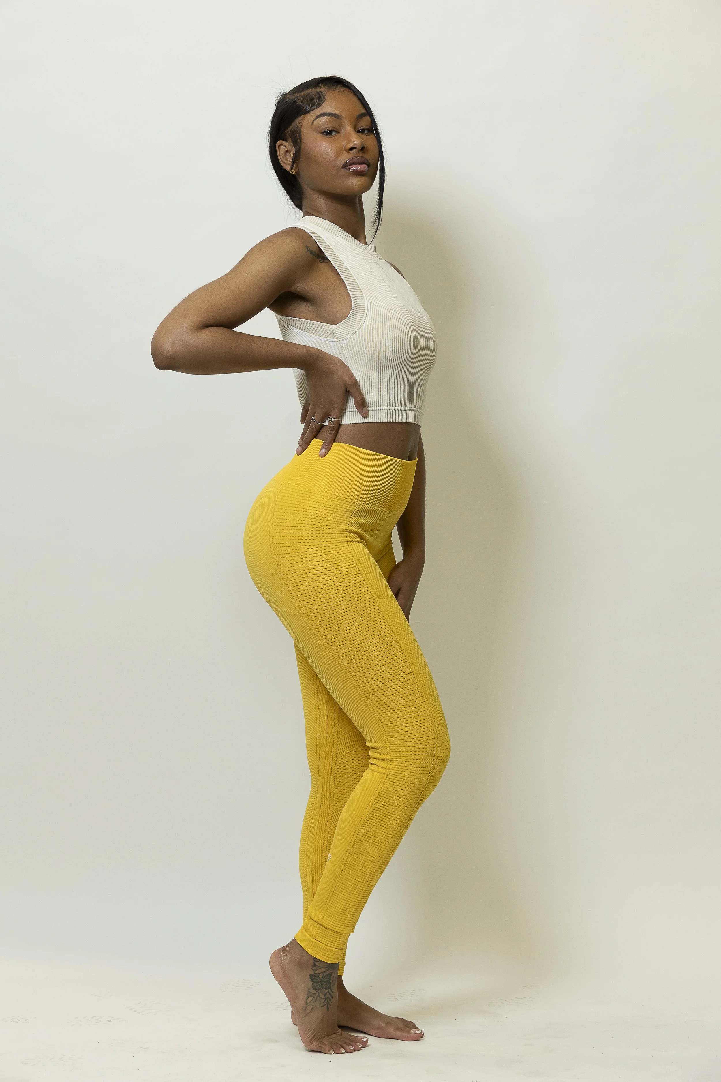 Radiant Yellow Seamless Leggings