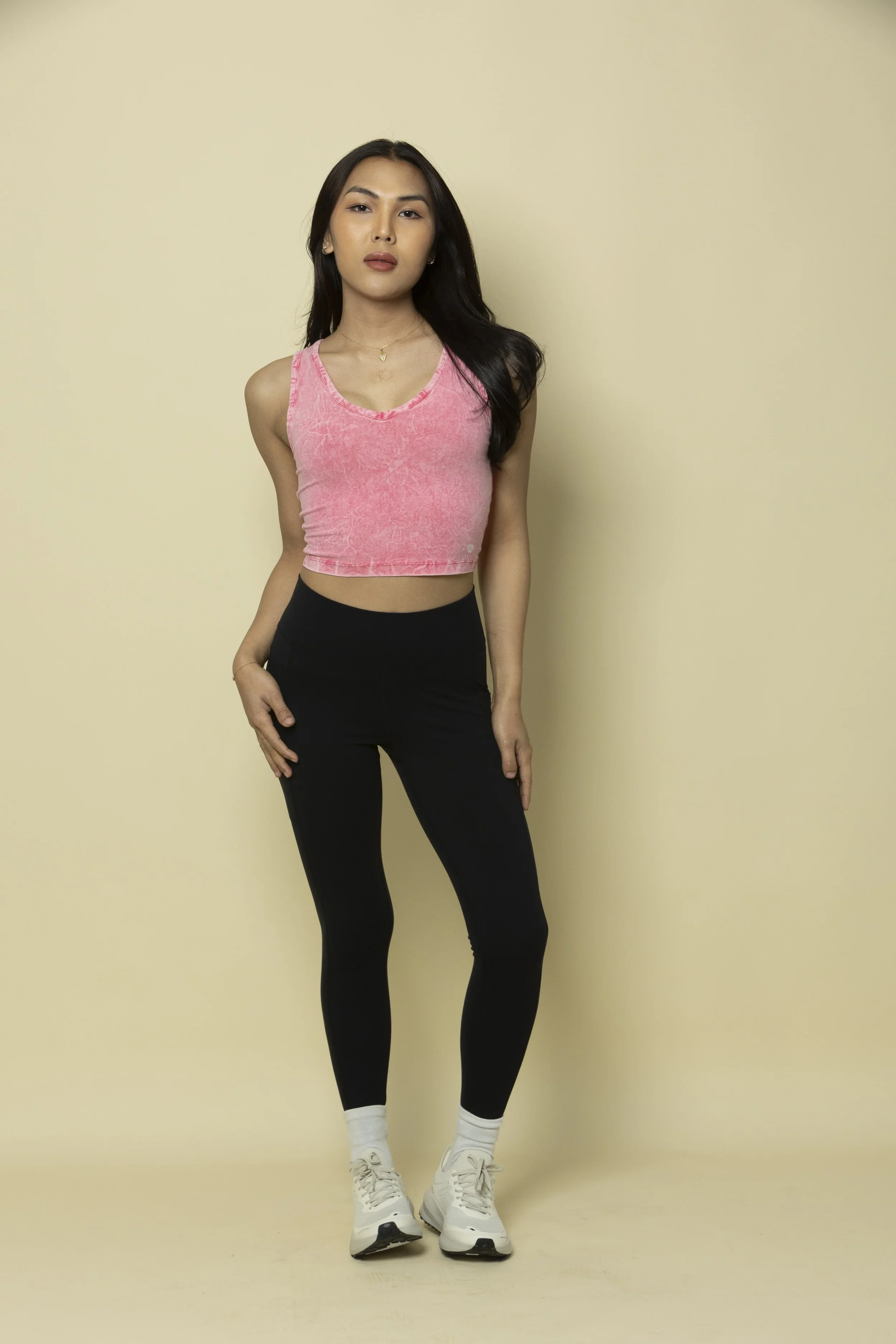 V-Neck Top-Pink_image-01.webp