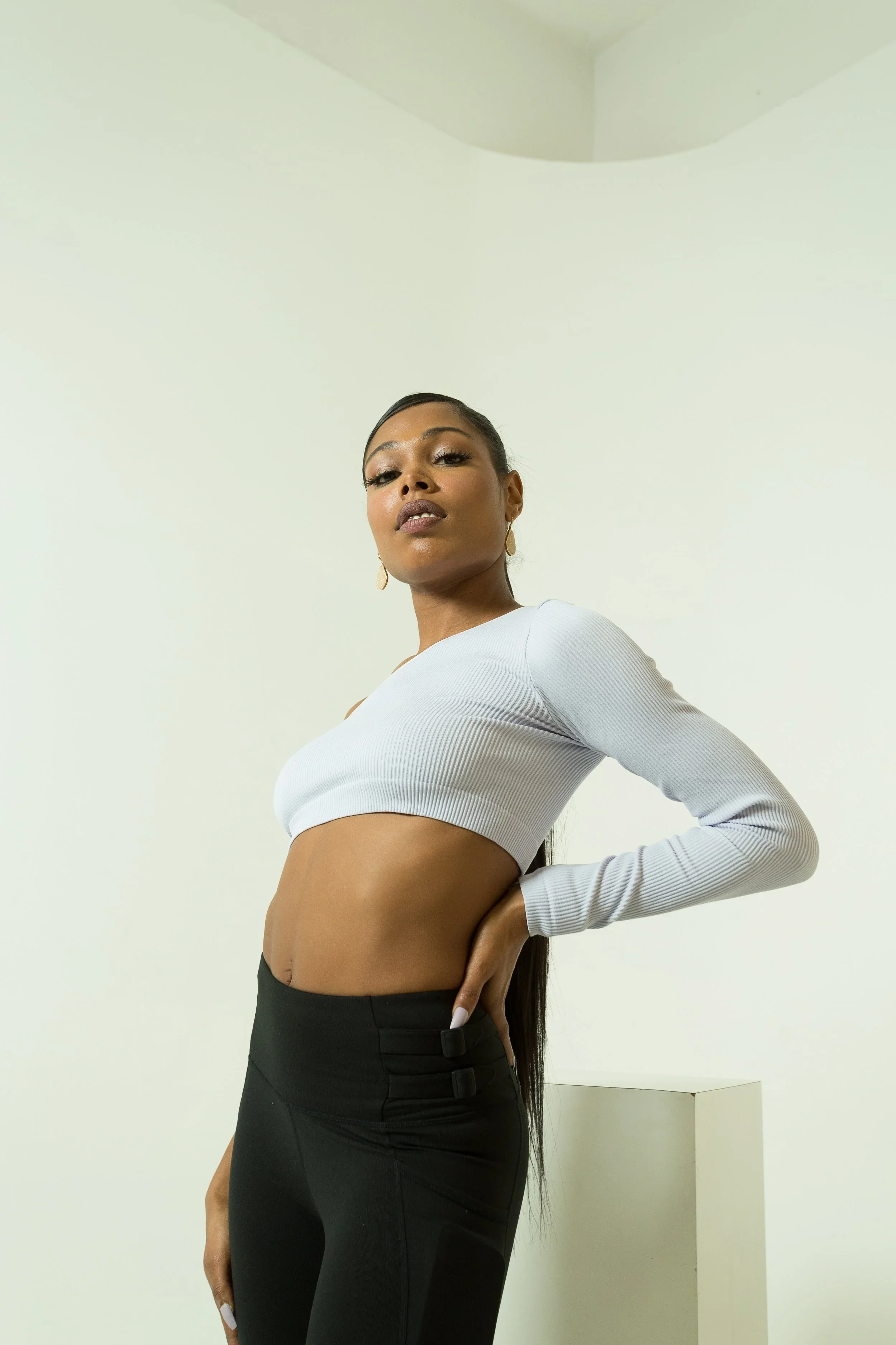 One Shoulder Crop Top-Lavender_image-03.webp