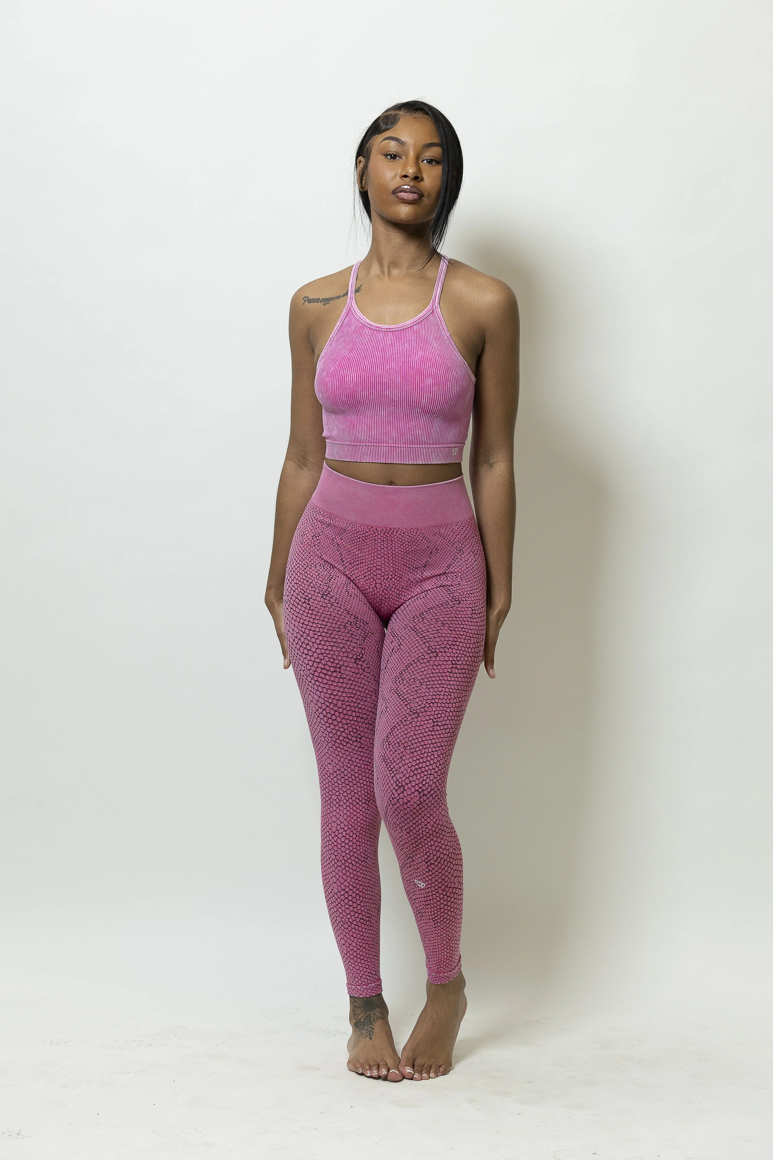 Vibrant Ribbed Seamless Crop Top