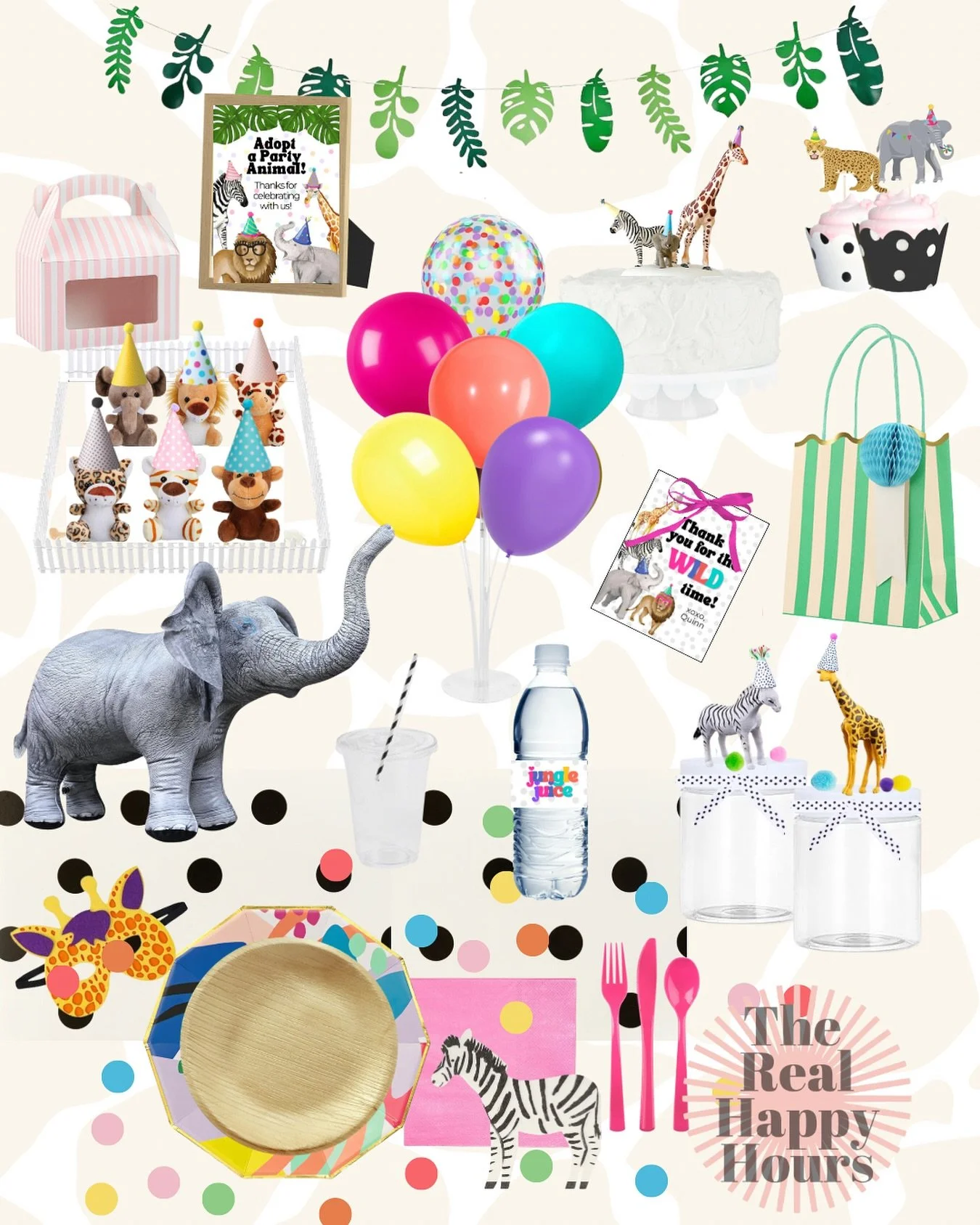 Whether your kiddo is a Wild One, Two Wild, Young, Wild &amp; Three, Four-Ever Wild&hellip;or just a straight-up Party Animal, we&rsquo;ll make sure their birthday is a roaring good time! From jungle vibes to safari chic, we design custom celebration