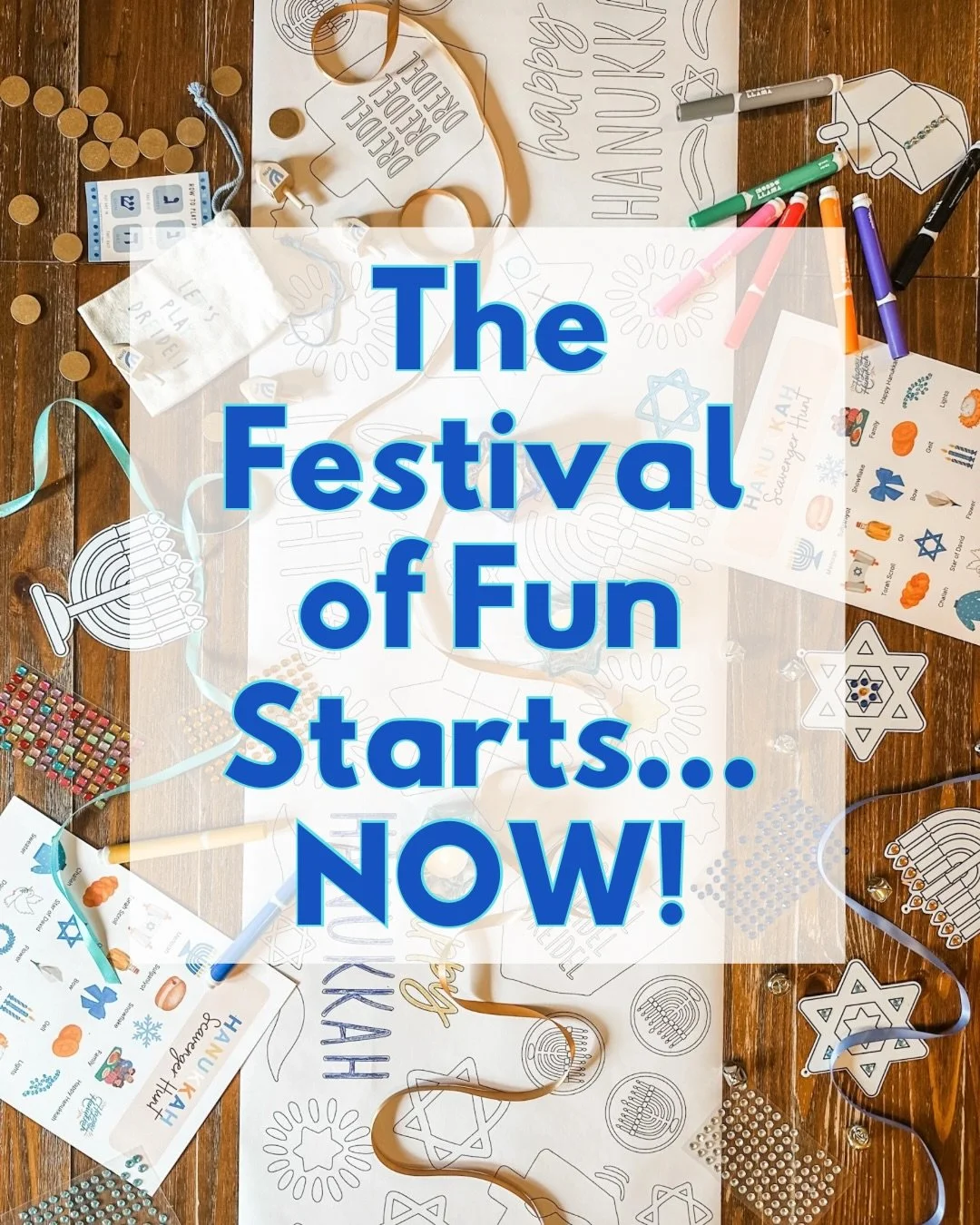 ✨ The Festival of Fun Starts&hellip; NOW! ✨ Our Hanukkah boxes are officially LIVE, and they&rsquo;re here to bring big magic to your littles without adding a single thing to your already overloaded to-do list.

Think:
 🕎 Core-memory moments made ea