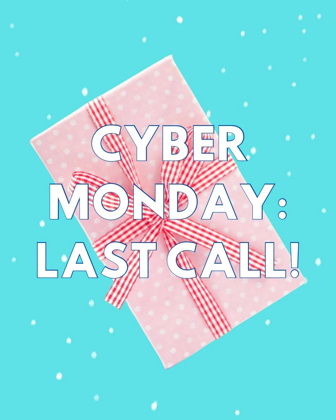 CYBER MONDAY: LAST CALL! ✨

Today is the final day to snag your free holiday activity kits &mdash; these go fast every year and they&rsquo;re the cutest screen-free activities for winter break, stocking stuffers, teacher gifts, and cozy afternoons at