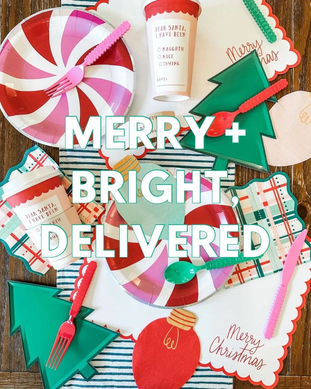 Order by end of day on 12/17 for guaranteed Christmas delivery! 🎁 

✨ Merry &amp; Bright&hellip; Delivered! ✨
If you&rsquo;re looking for an easy Christmas win that feels thoughtful and magical, this is it. Our holiday party, d&eacute;cor, and activ