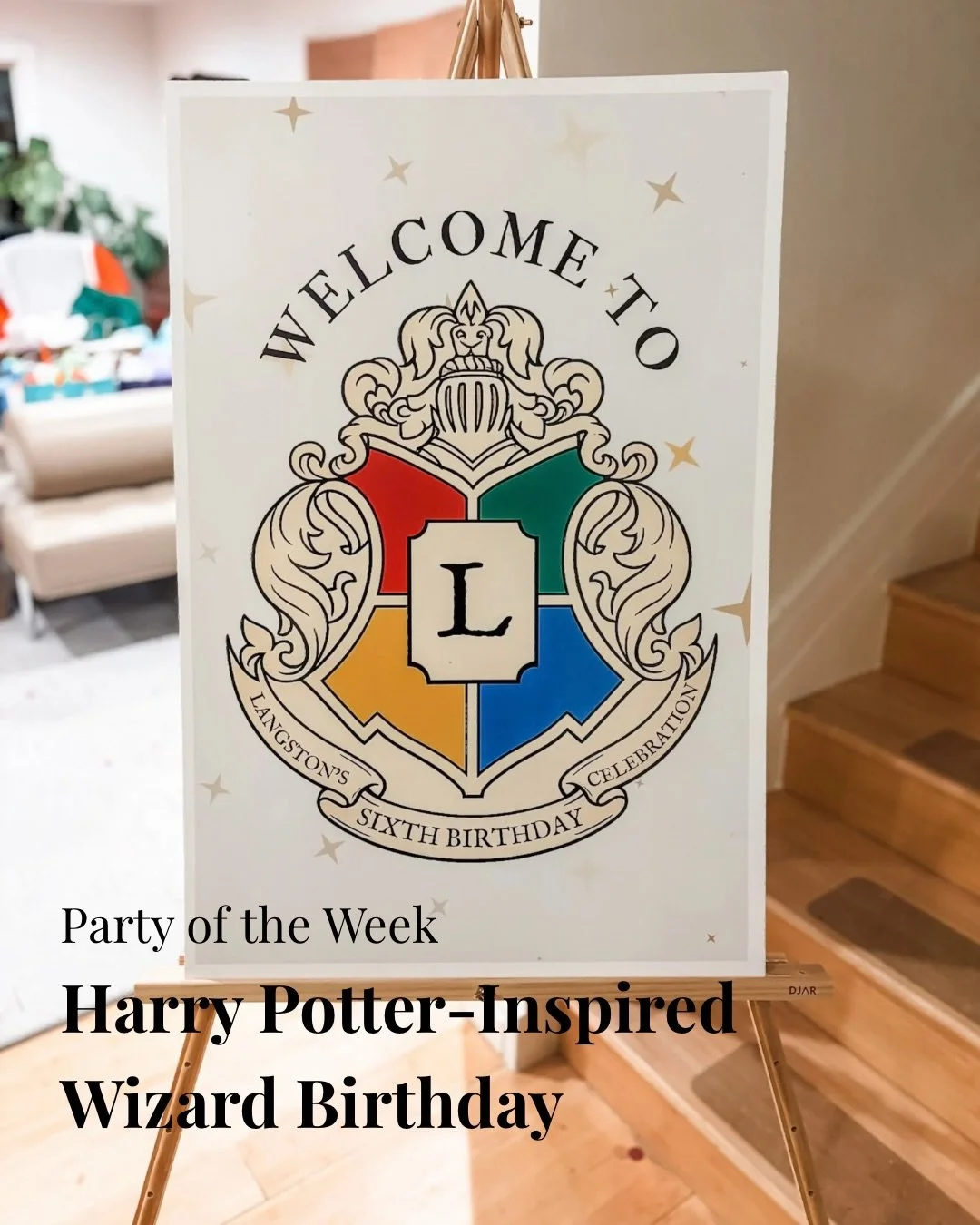 🪄Party of the Week
Harry Potter&ndash;Inspired Wizard Party

How lucky am I that the mom who won the party package I donated to our school auction turned out to be one of the most fun clients to work with? She was ready to trust the vision and go AL